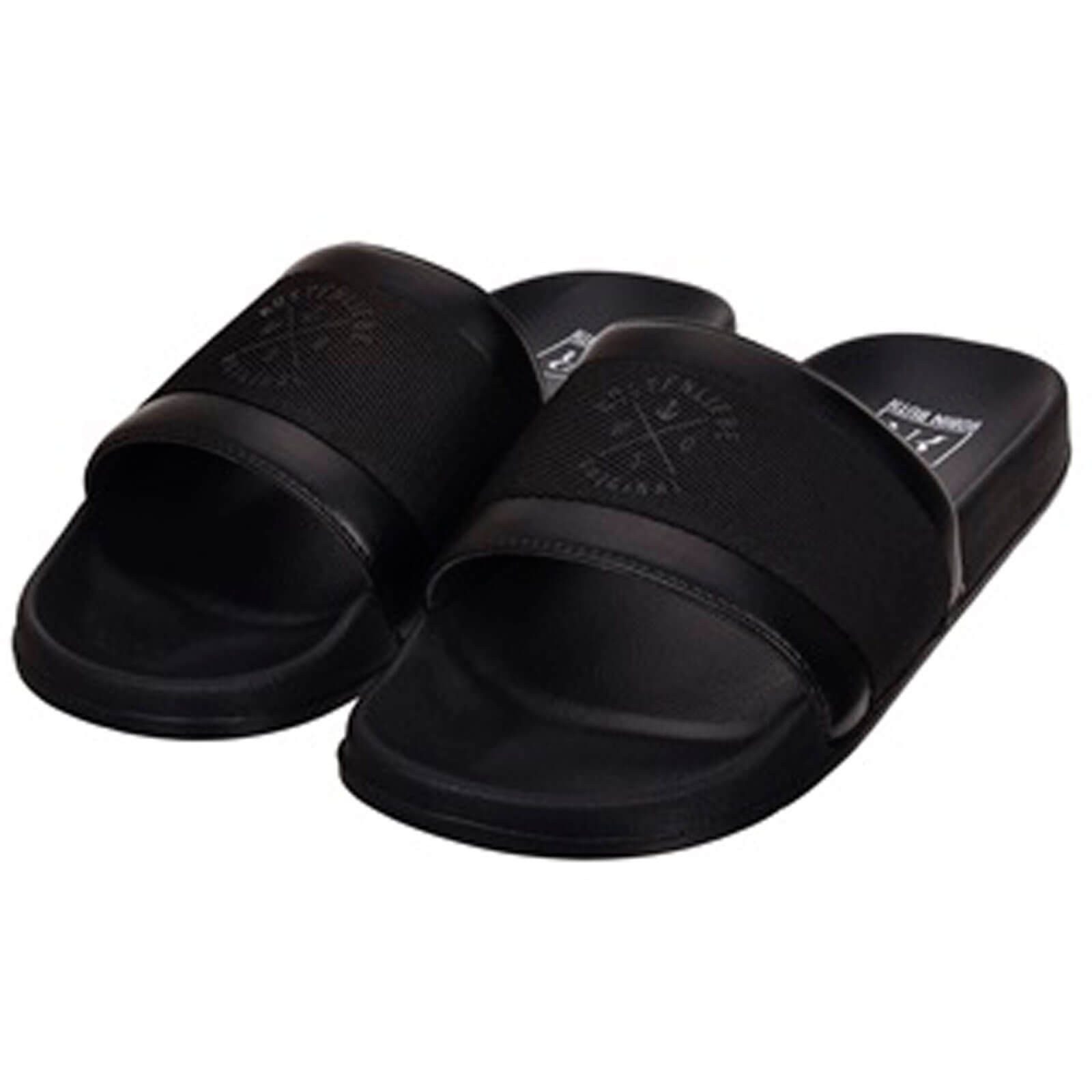 Robin Ruth Slipper-Herren Slipper Herren Slipper Sandale mit flacher Sohle - Badeschuhe Badelatsche