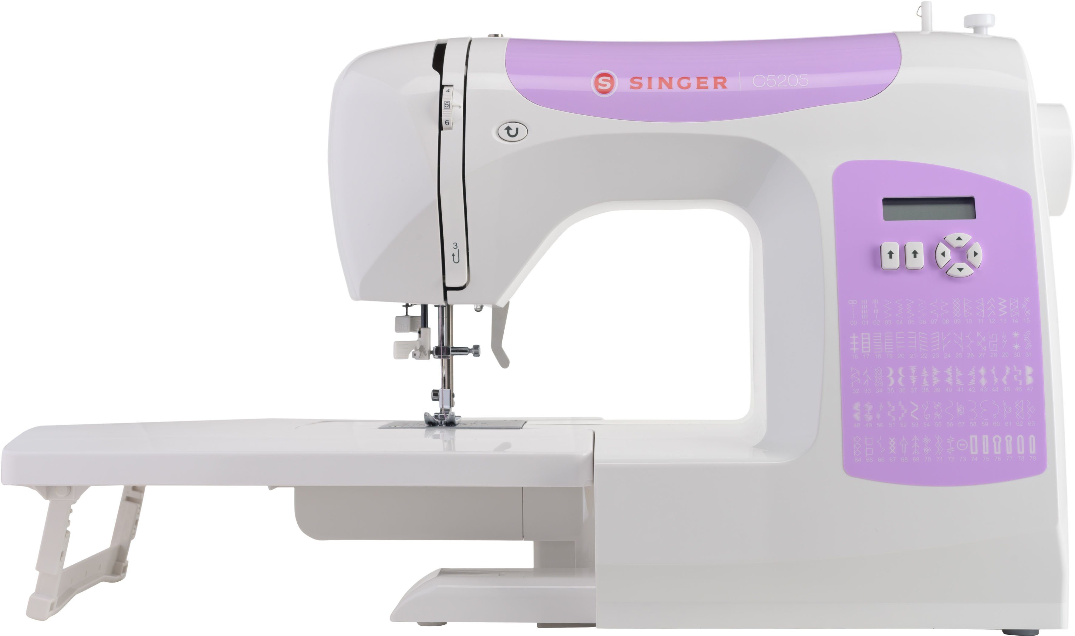 Computer-Nähmaschine C5205 Lila