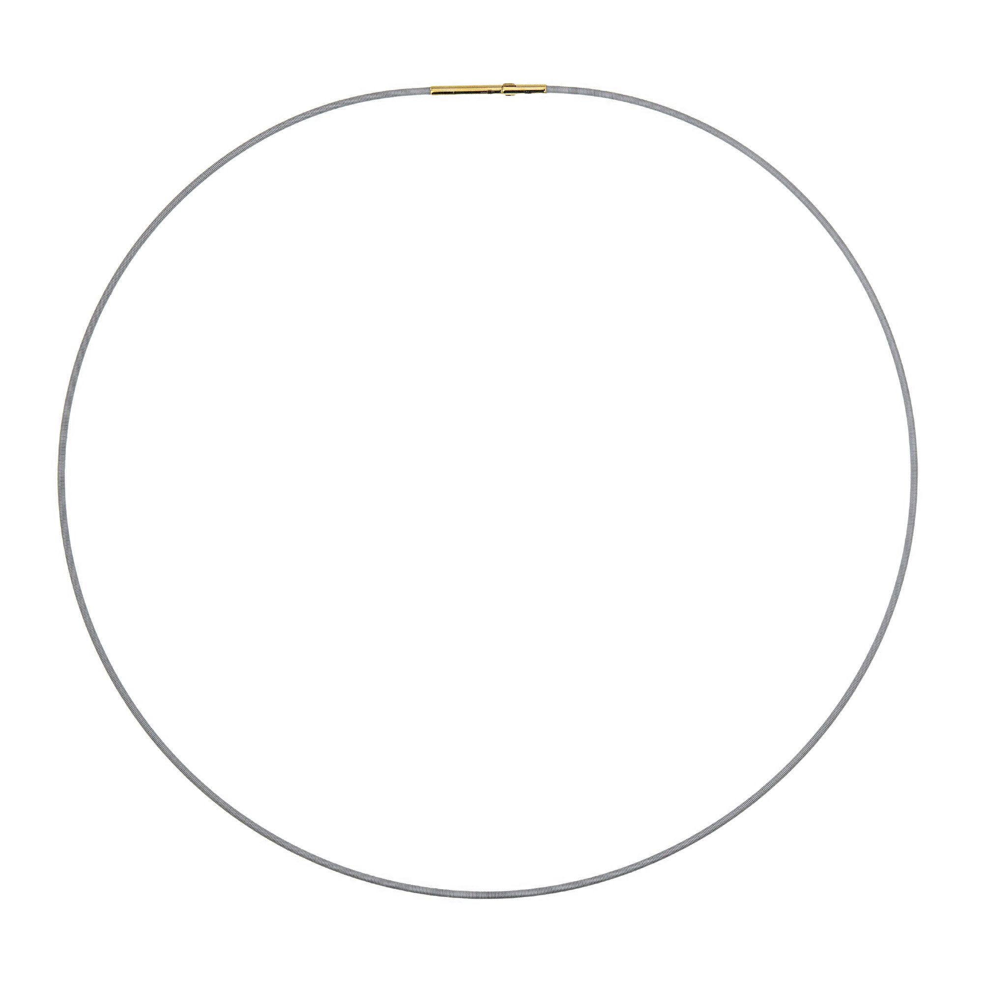 Cavill Collier Elegante Omega-Halskette, vergoldetes Silber (1-tlg)