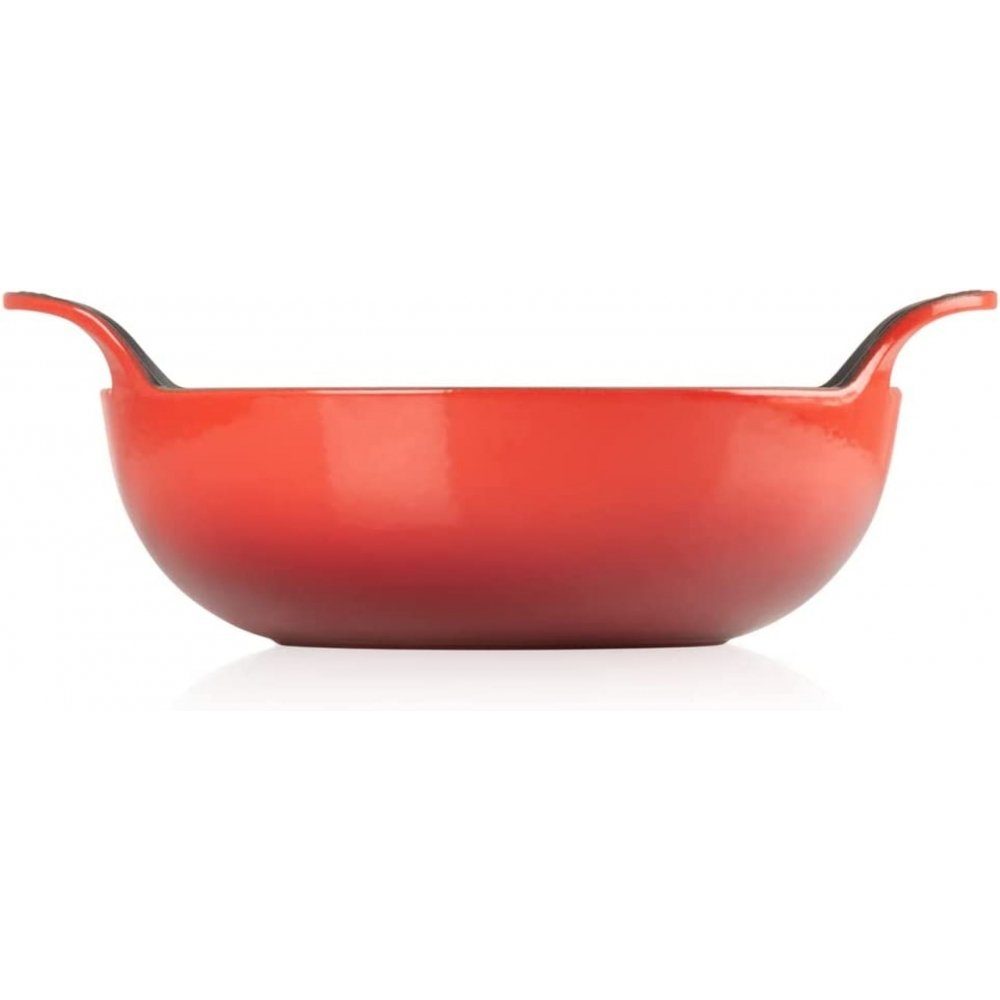 LE CREUSET Kochtopf 20142240600460 BALTI DISH - Runde Kochschüssel - Kochtopf - kirschrot