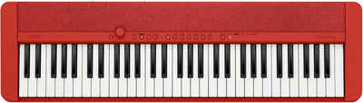 CASIO Home-Keyboard Piano-Keyboard, CT-S1RDSP, ideal für Piano-Einsteiger und Klanggourmets