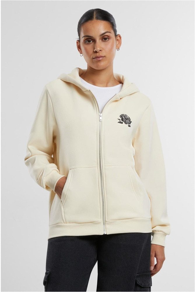 Mister Tee Hoodie Romantic Dreamers Ladies Fluffy Zip Hoody