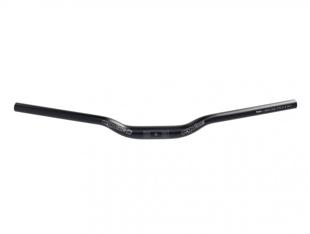 Ergotec Fahrradlenker Ergotec H-Bar L MTB-Lenker, Alu 6061 T6, Ø31,8 mm, 660 mm Breite, 30 m