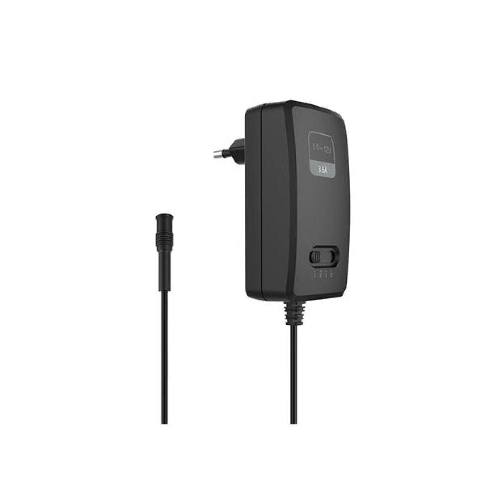 STECKERNETZTEIL - EINSTELLBAR - 5 TO 12 VDC - 42 W - 3.5 A max. LED Trafo
