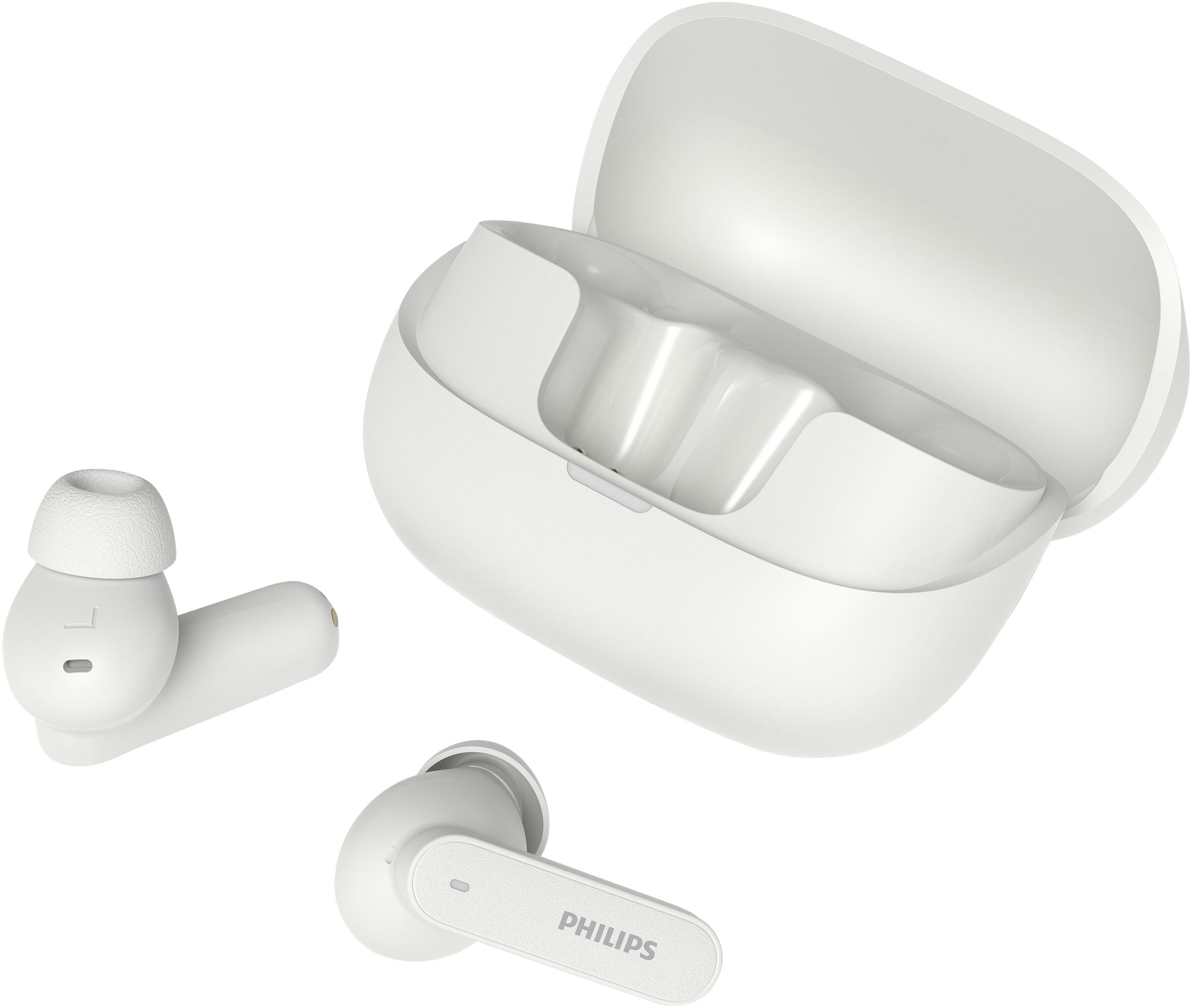 Philips TAT3000WT/00 wireless Kopfhörer (Active Noise Cancelling (ANC), Google Assistant, Siri, Bluetooth)