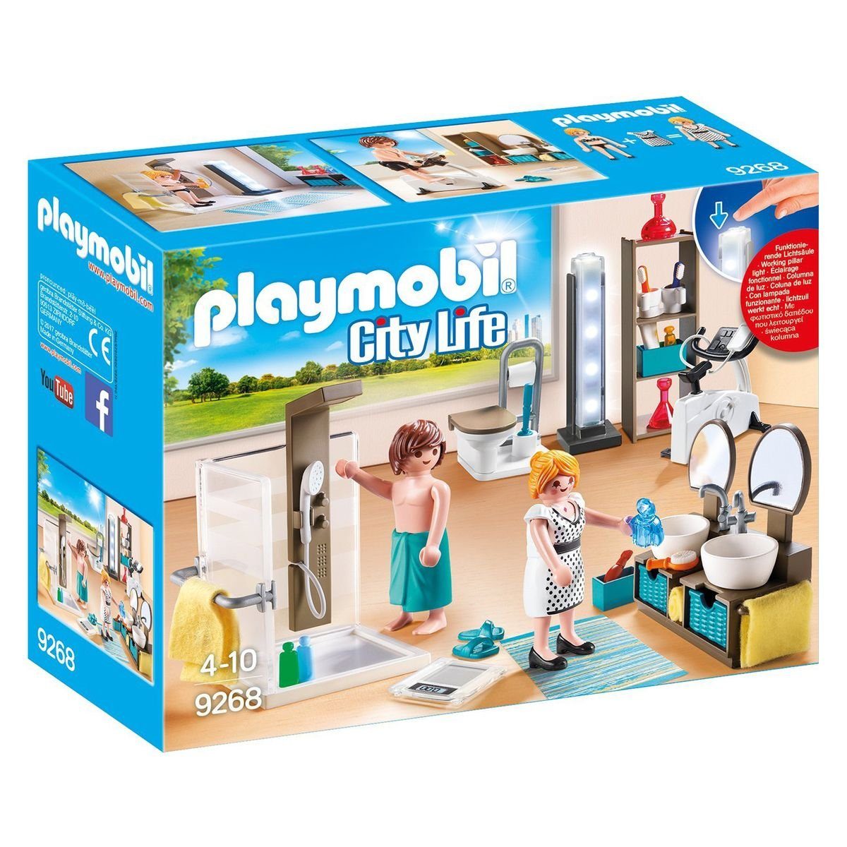 Playmobil® Spielwelt PLAYMOBIL® 9268 - City Life - Badezimmer