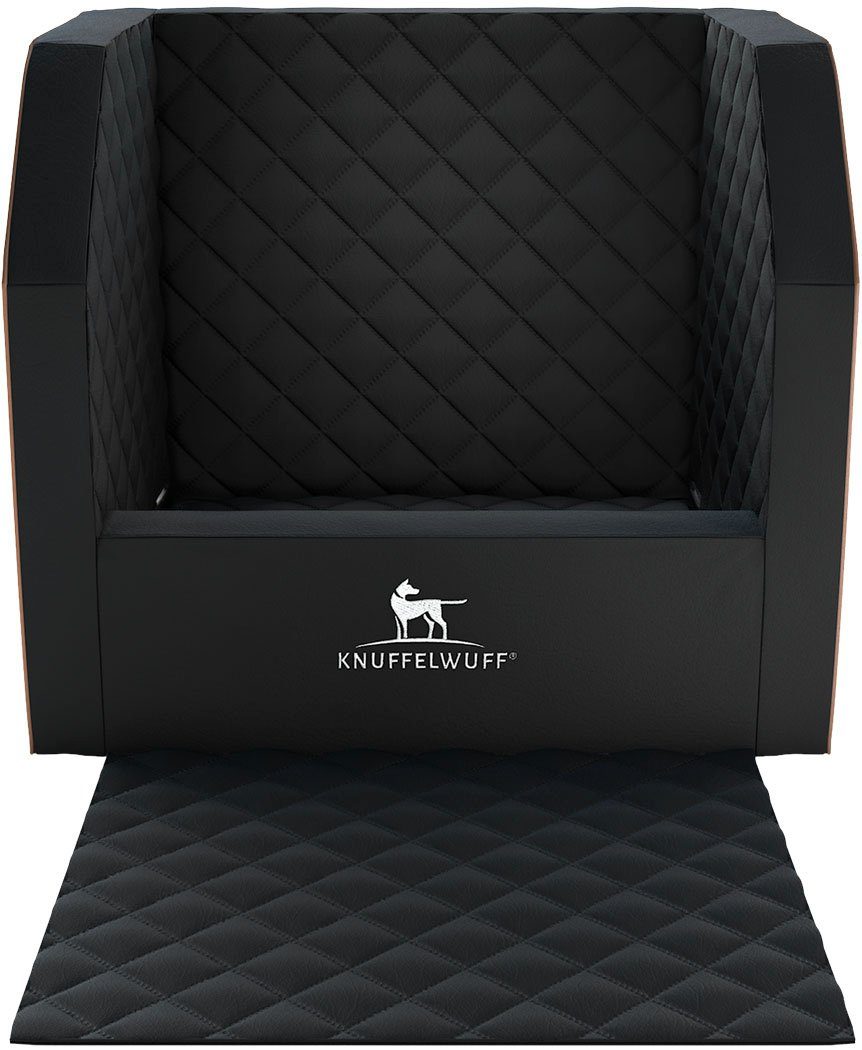 Knuffelwuff Tiertransportbox Cargo für den Vordersitz, Orthopädisch