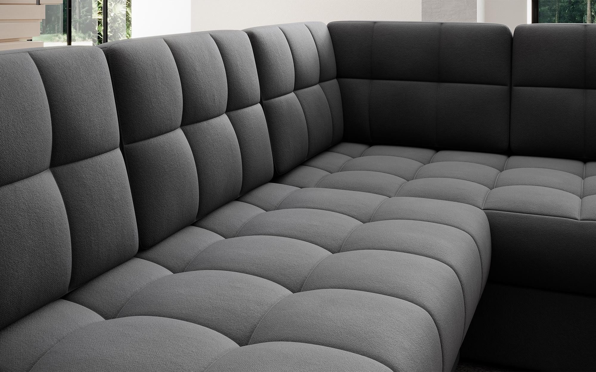 MF Design Wohnlandschaft Blerta, mit Bettfunktion günstig online kaufen