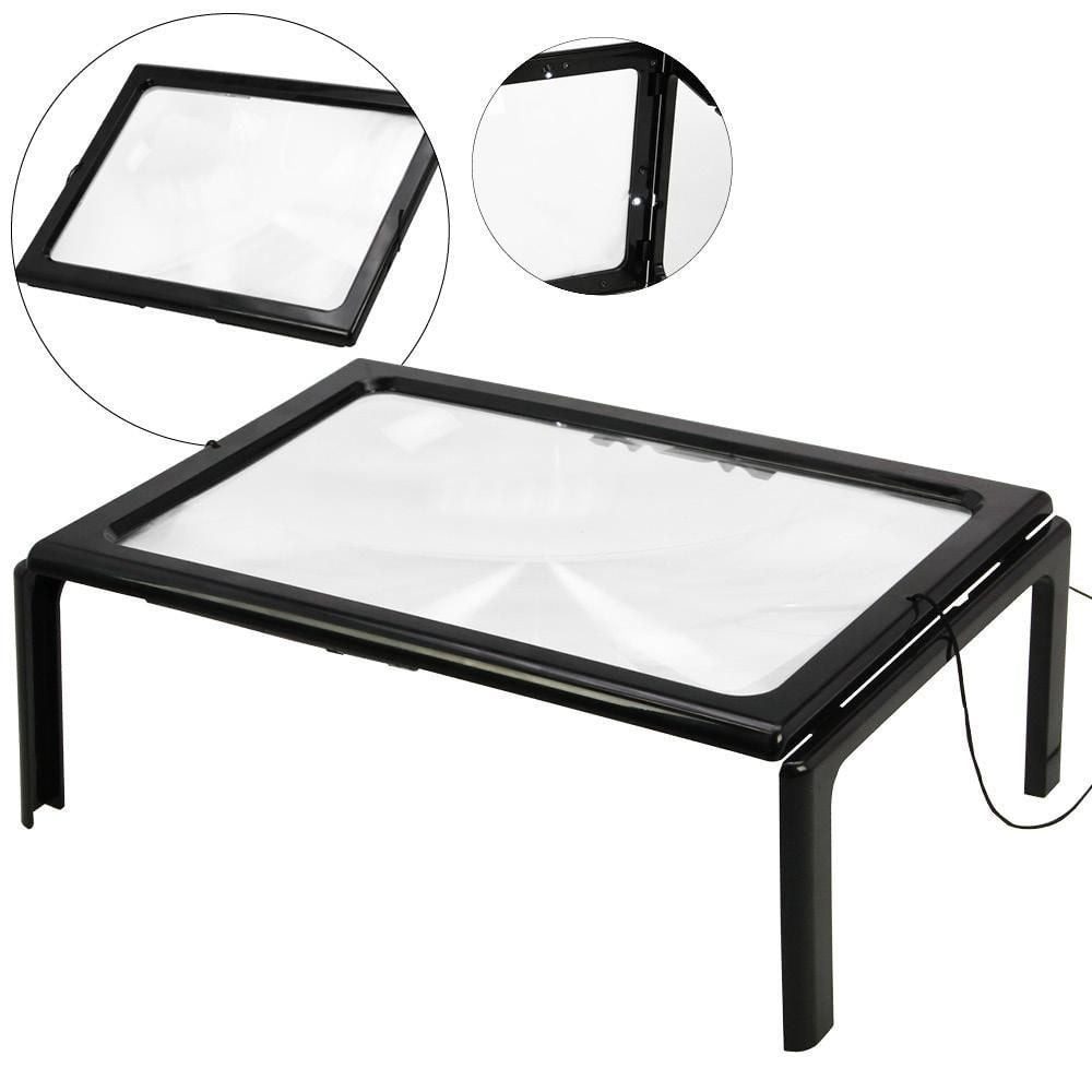 Tragetasche LED Flachlupe Handfrei