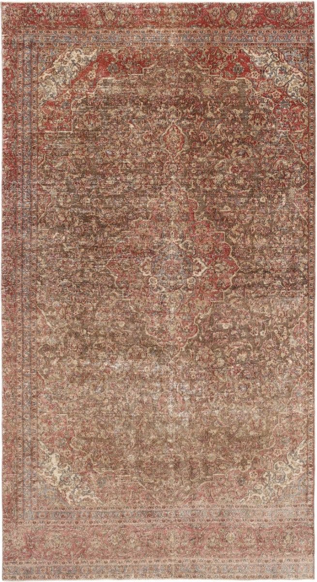 Carpet Avenue Teppich Vintage Keshan 338x182, Läufer, Höhe: 7 mm