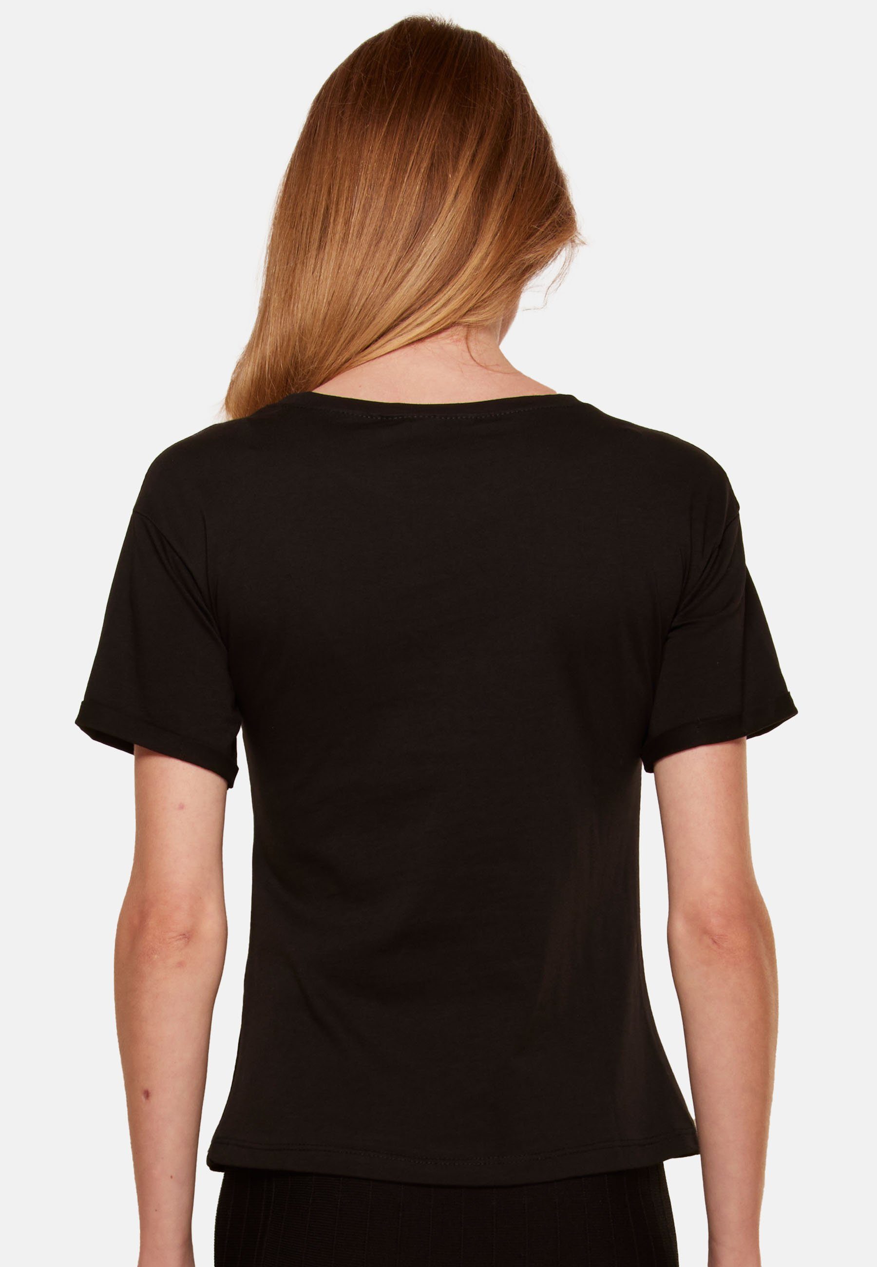 Tooche BLACK Tiger T-shirt Print-Shirt
