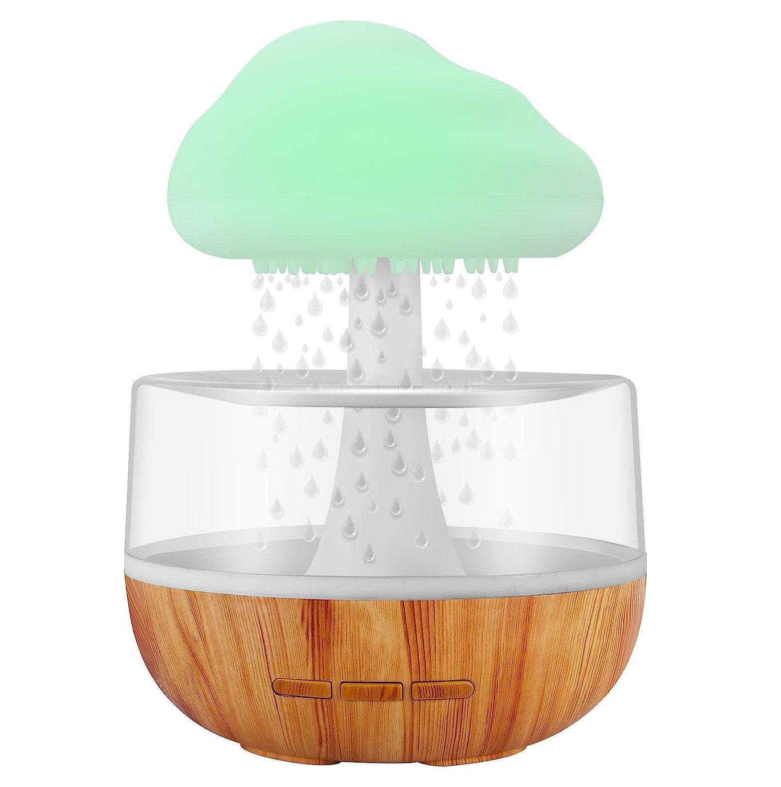 Duftlampe Zen Regenwolken-Nachtlicht, Aromatherapie Luftbefeuchter