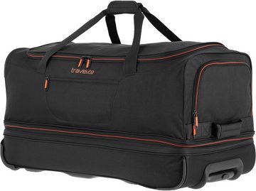 travelite Reisetasche Basics, 70 cm, Duffle Bag Sporttasche mit Trolleyfunktion und Volumenerweiterung