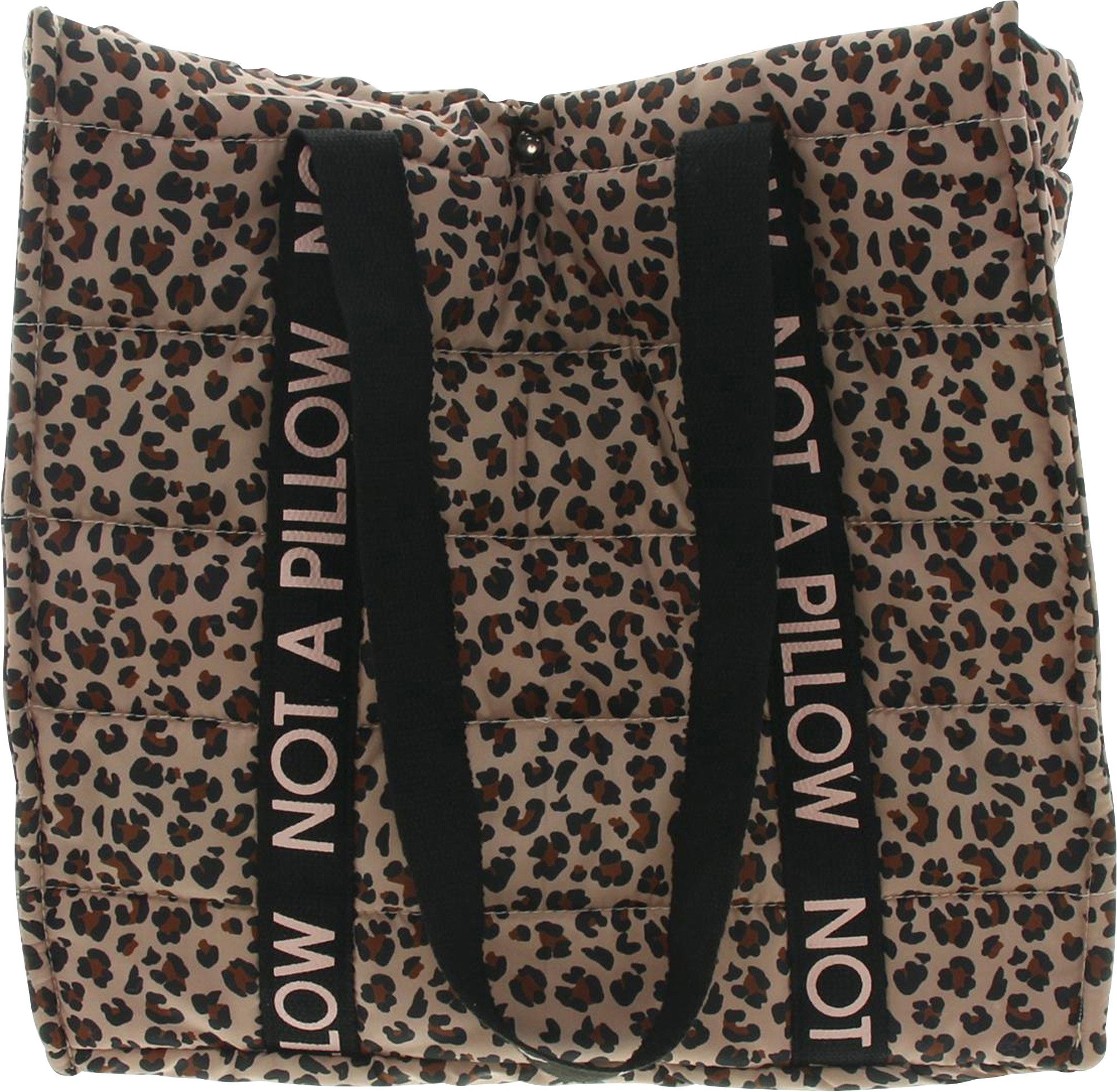Hängedekoration Tasche "Leoprint"