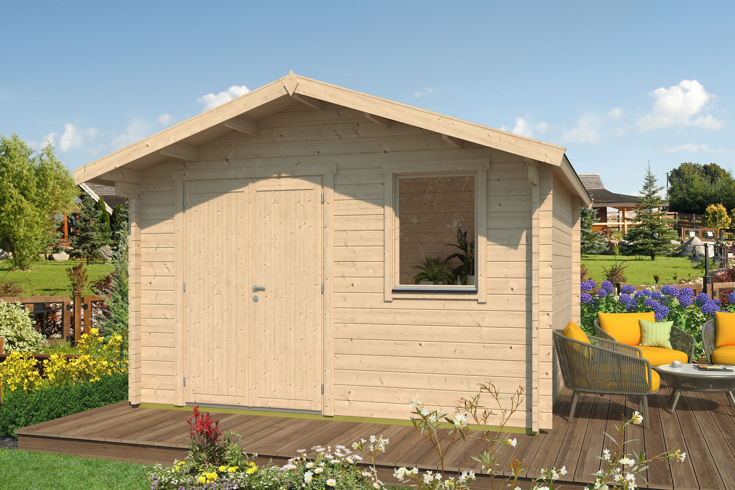 Gartenhaus Lexi 44 I Premium