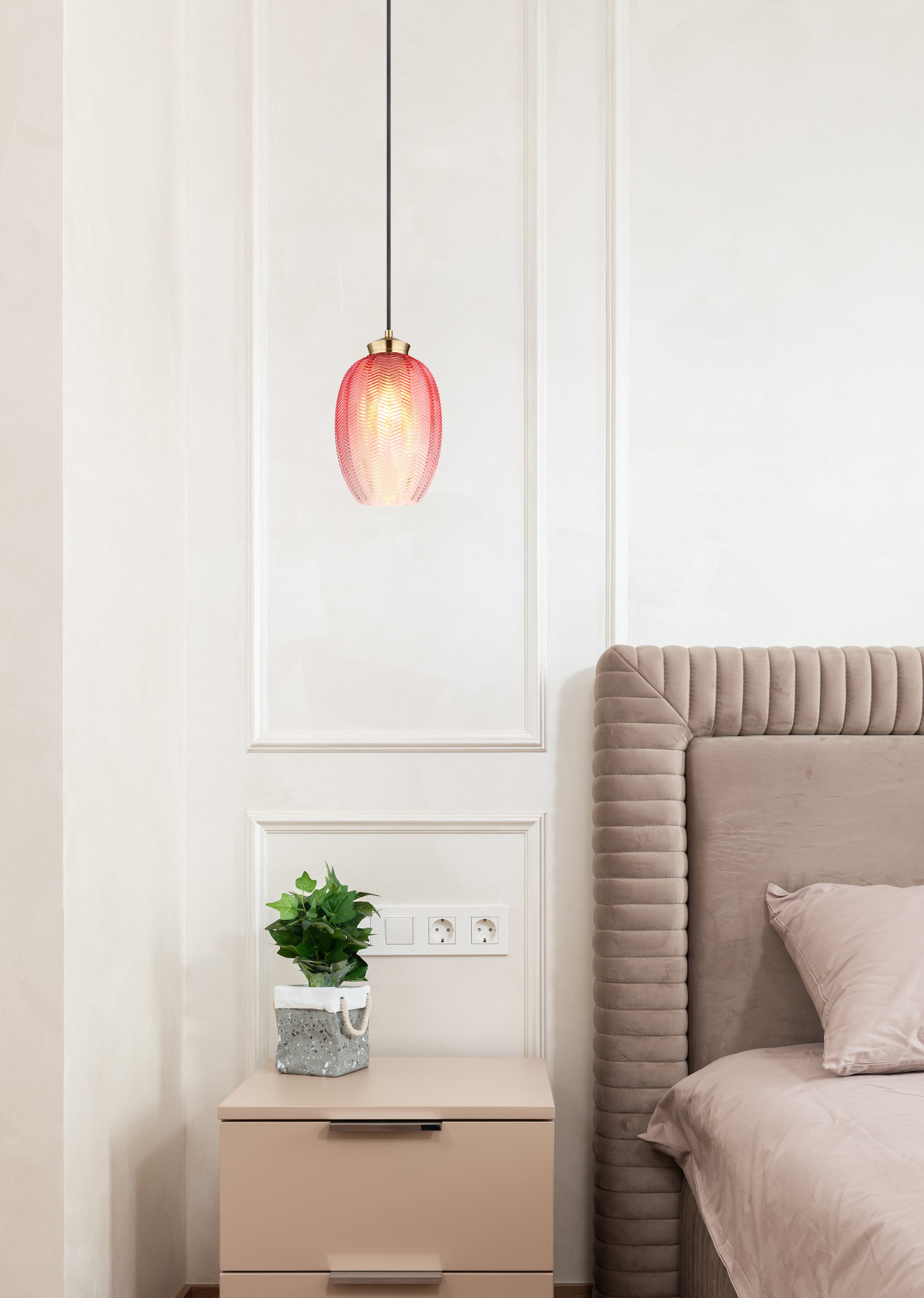 GLOBO LIGHTING Hängeleuchte JESSICA, ohne Leuchtmittel, Hängelampe/Pendelleuchte/Esszimmer/Wohnzimmer/Esstisch