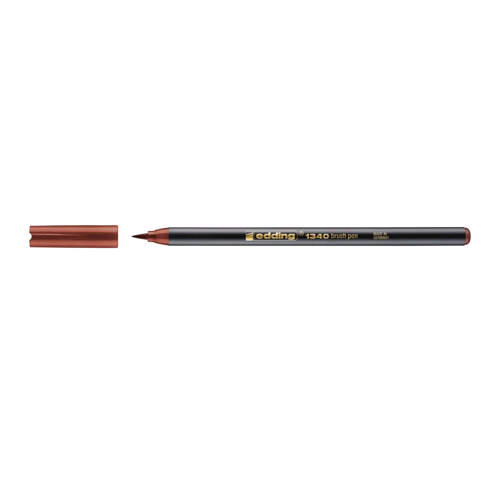 edding Pinselstift 1340, 1-3 (Stück) Braun mm Pinselstift edding