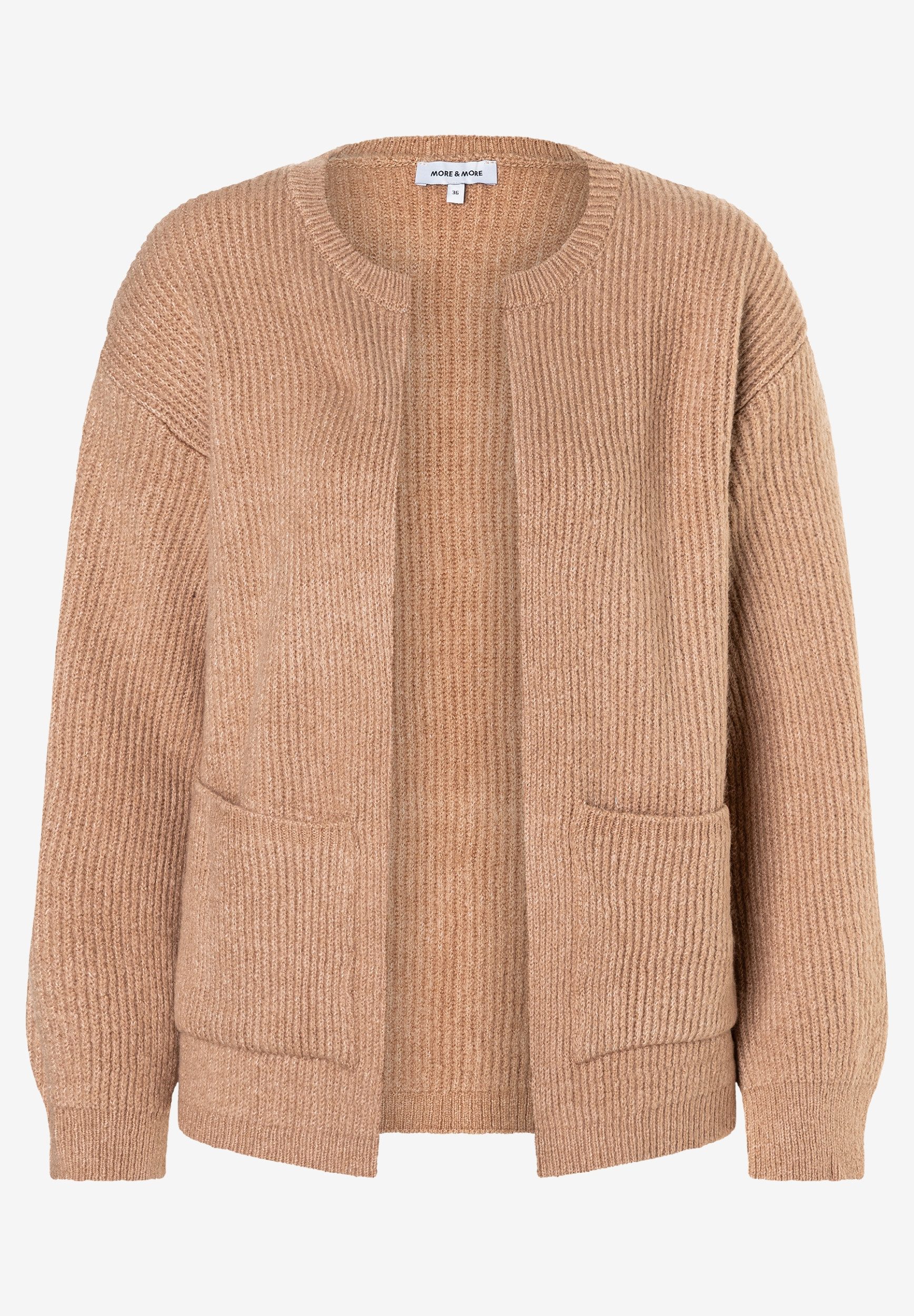 Wollpullover Ribbed Cardigan 0244