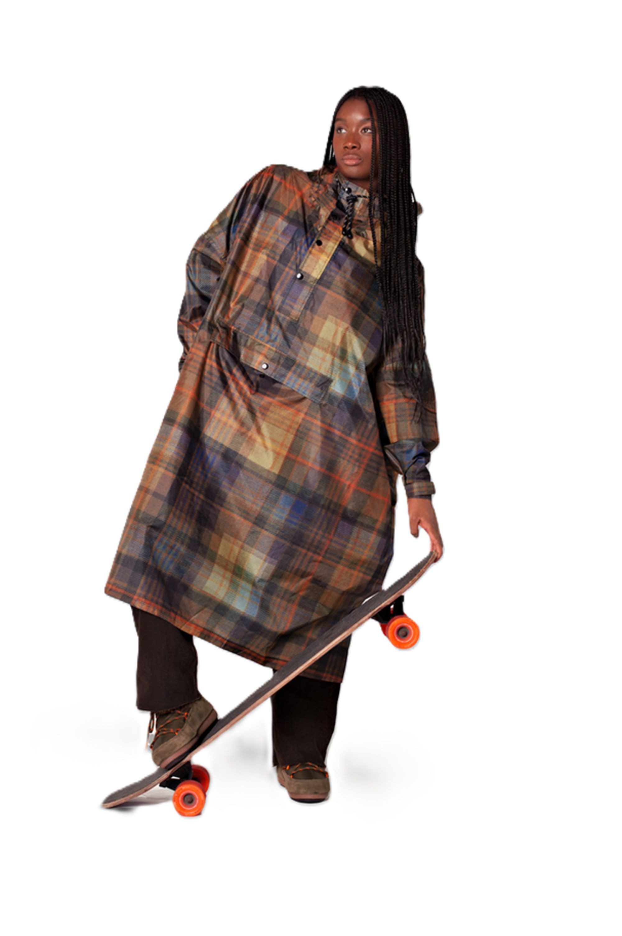 Rainkiss Poncho Tartan günstig online kaufen