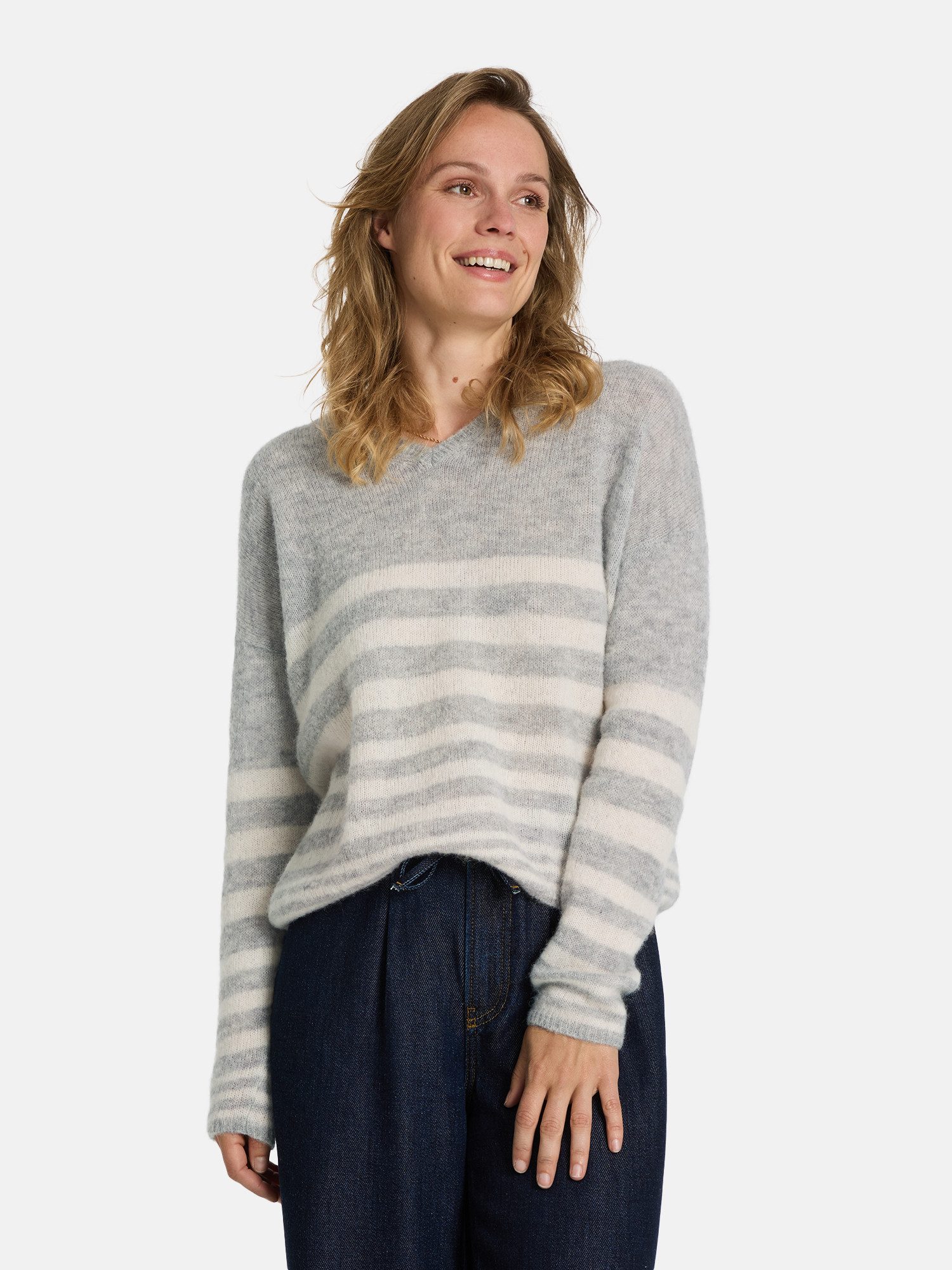 Lieblingsstück Strickpullover Baberina mit Alpaka-Wolle günstig online kaufen