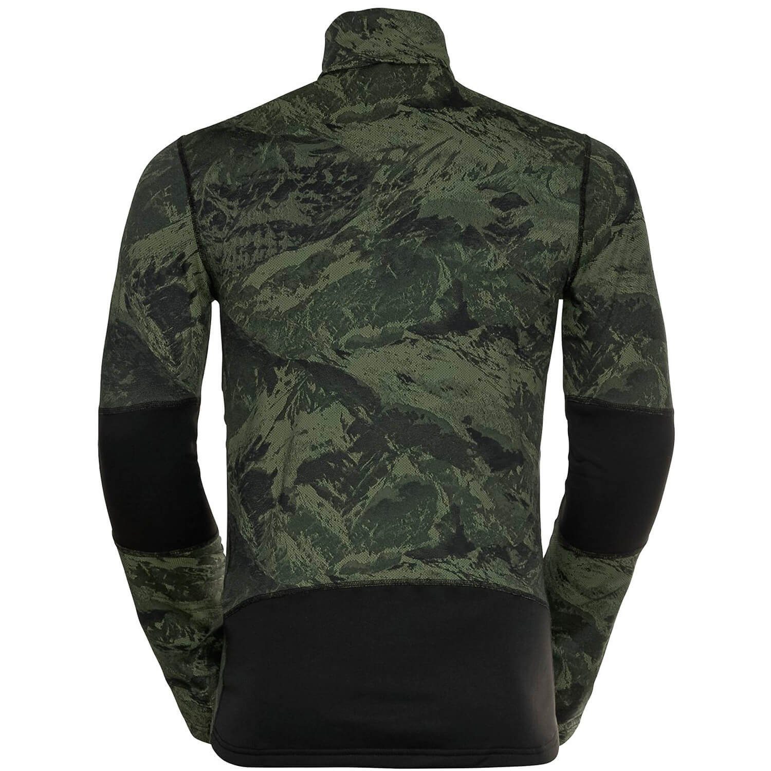 ECO Baselayer Longsleeve Odlo Camouflage Langarmshirt WHISTLER