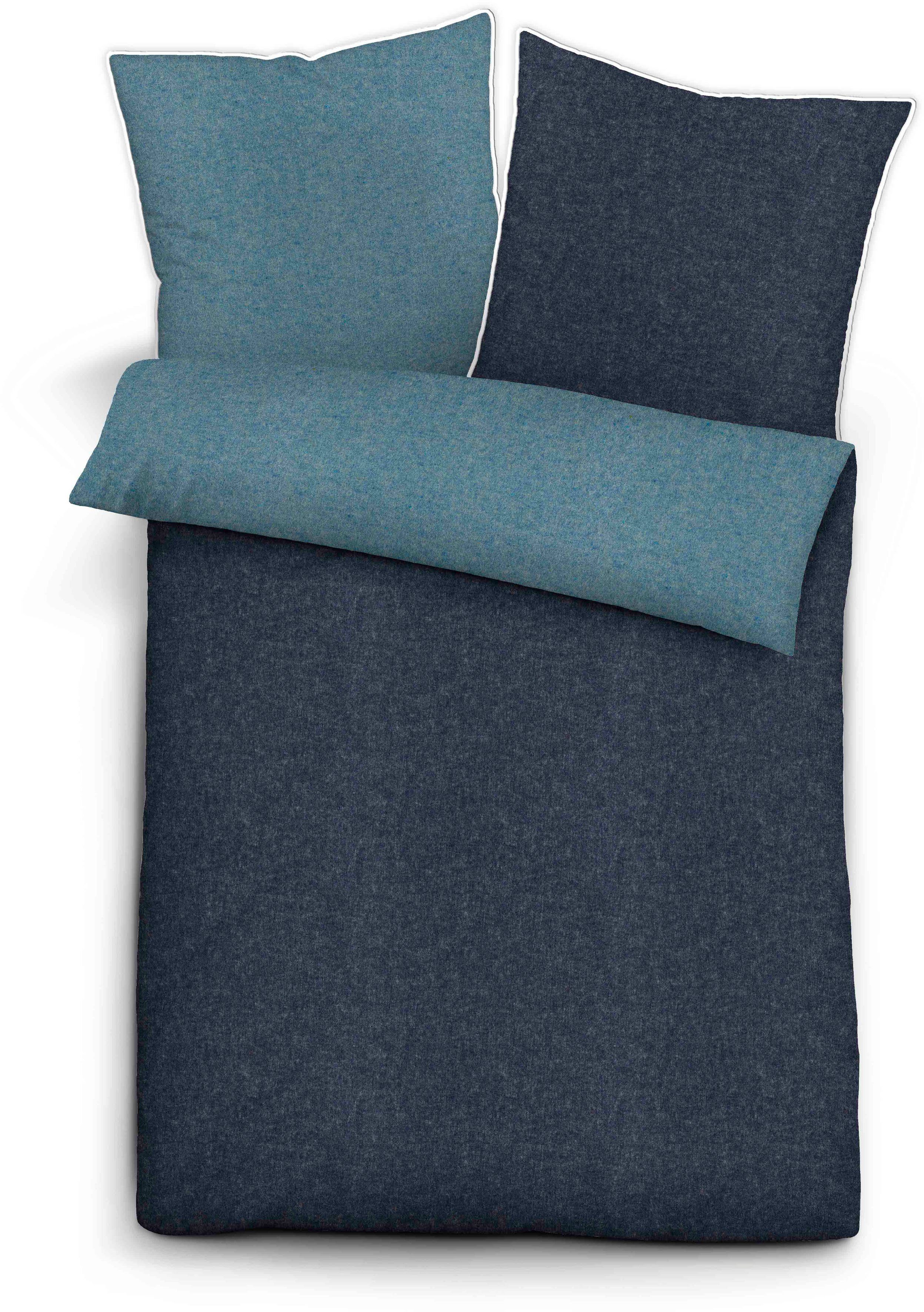 Biberna Wendebettwäsche »Hermal«, aus weicher, wohlig warmer Flanell (Biber günstig online kaufen