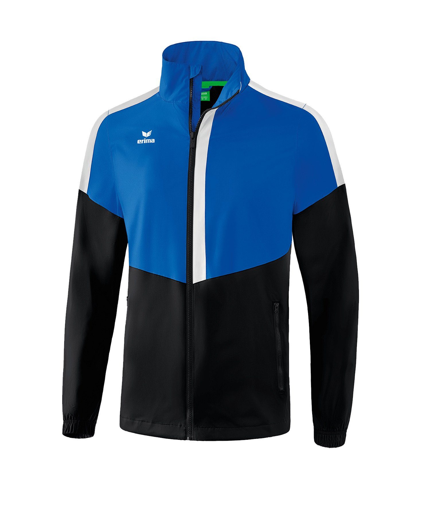 Regenjacke Regenjacke Erima blauschwarzweiss Squad