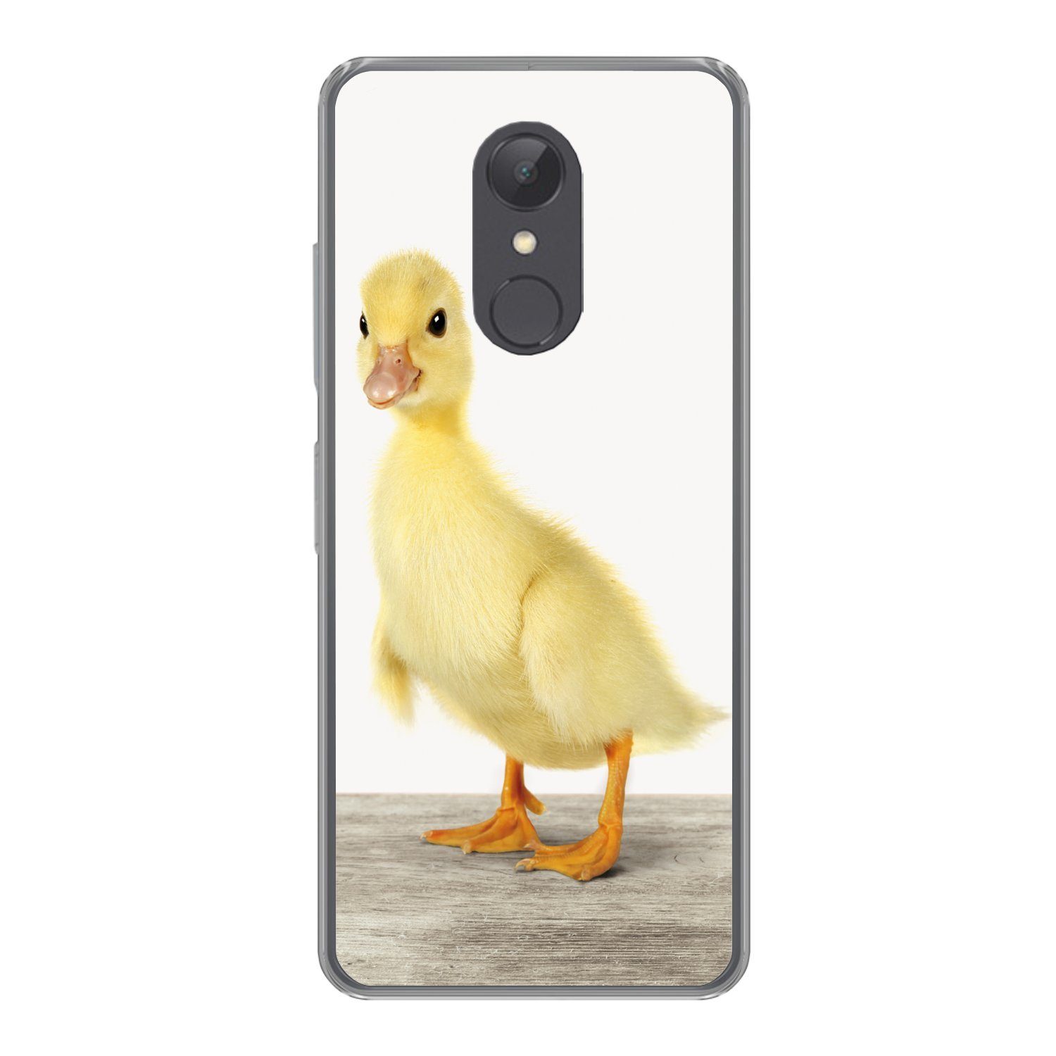 MuchoWow Handyhülle für Xiaomi Redmi 5 Ente - Küken - Tiere - Süß - Mädchen - Jungen - Kin, Phone Case, Silikon, Schutzhülle Dünn