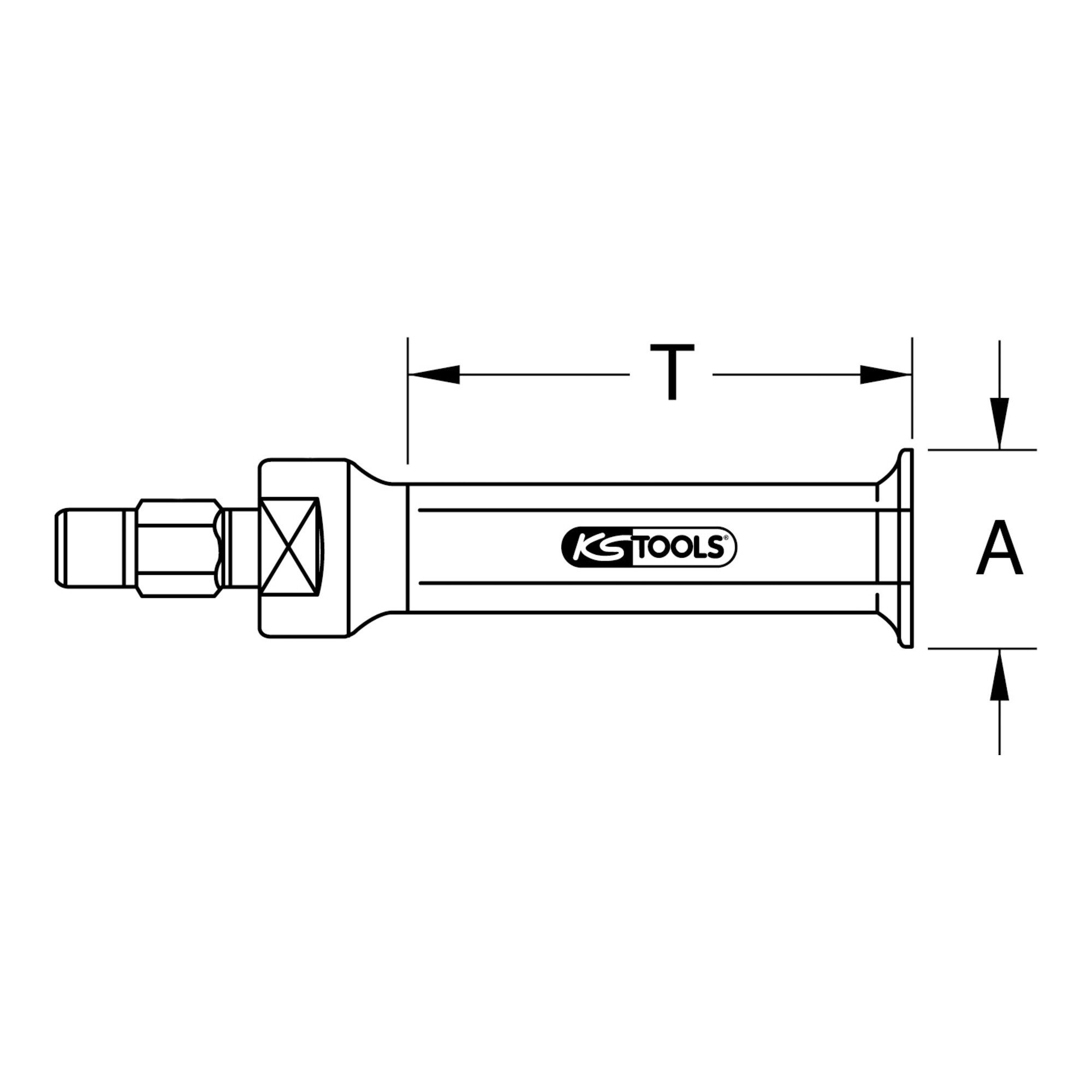 KS Tools Radnabenabzieher KS Tools Präzisions-Innenauszieher, 8-10mm