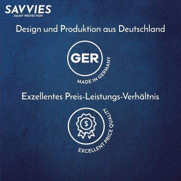 Savvies Schutzfolie für Samsung GT-S3570, Displayschutzfolie, 6 Stück, Folie klar
