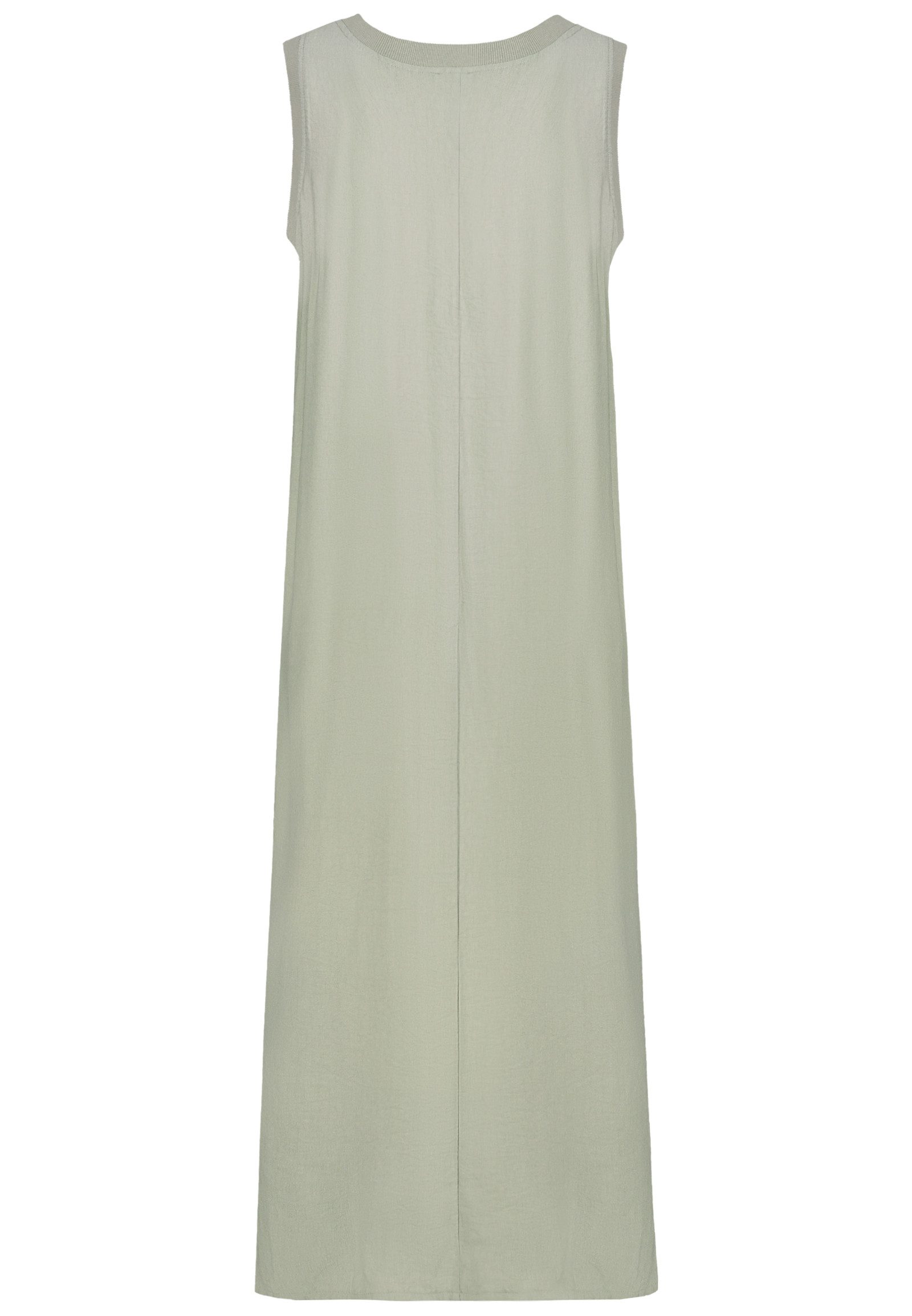 SUBLEVEL Sommerkleid Ärmelloses Maxikleid Luftig Elegant Vielseitig 120cm lang Sommerkleid