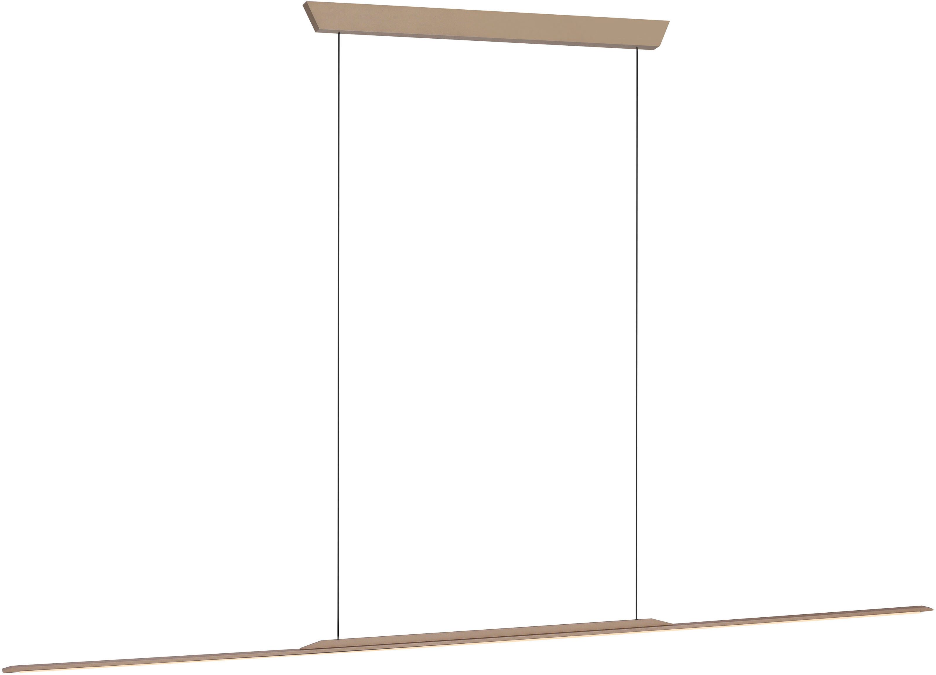 Neuhaus PURE LED Pendelleuchte PURE Surface, LED fest integriert, Warmweiß, Dimmfähig über separaten Dimmer, höhenverstellbar