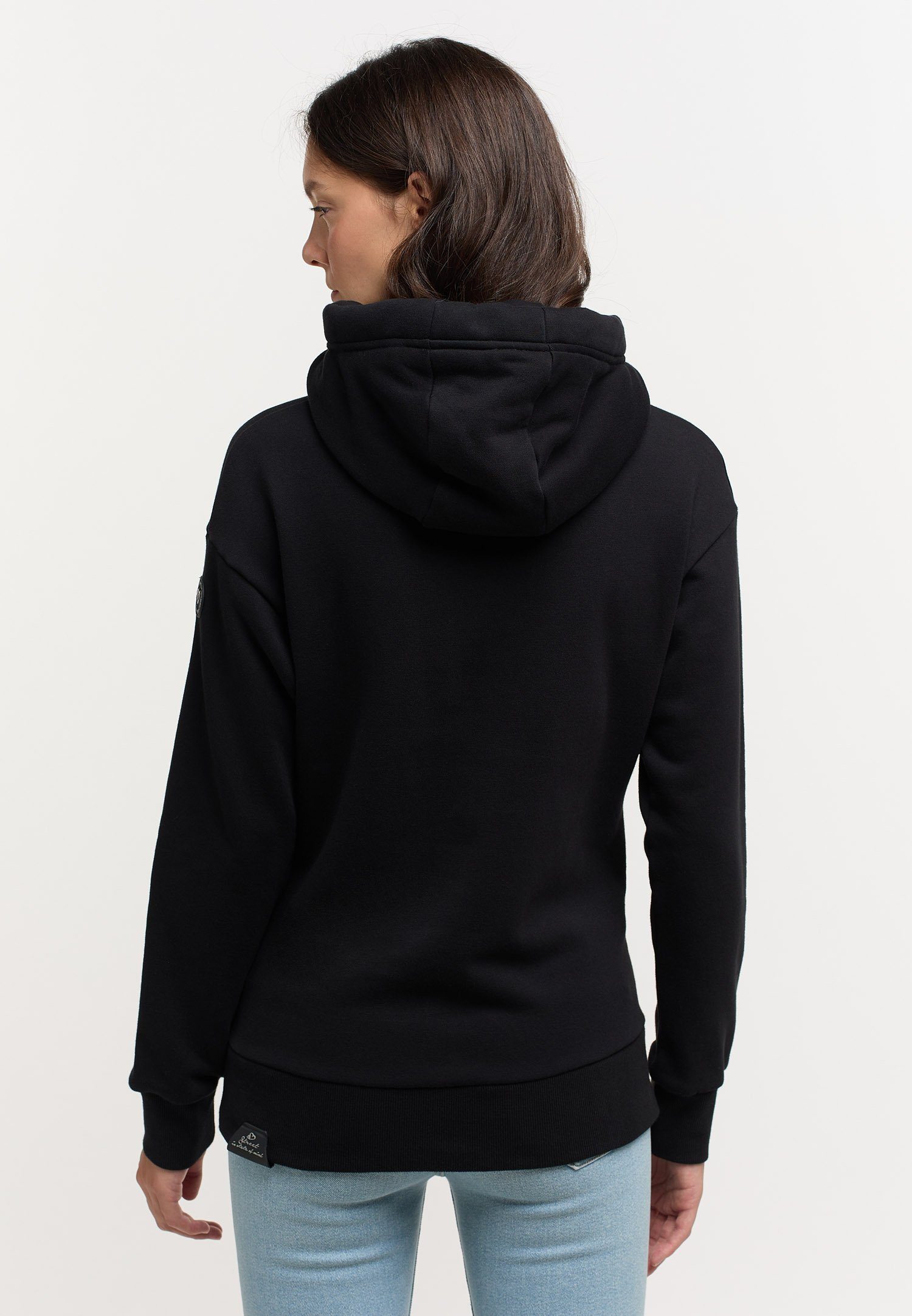 Ragwear Sweatshirt YODIS Nachhaltige & Mode Vegane BLACK