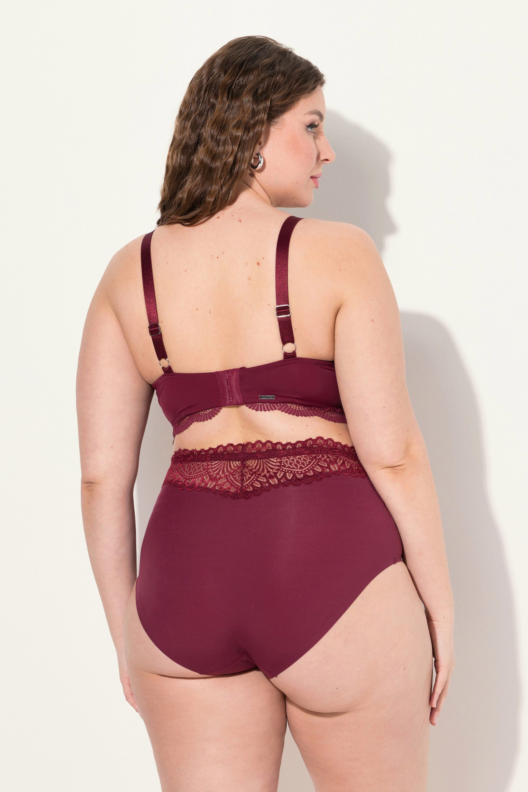 Ulla Popken Longline-BH TRUYOU Bügel-BH Spitze Softcups – Bild 3 von 4