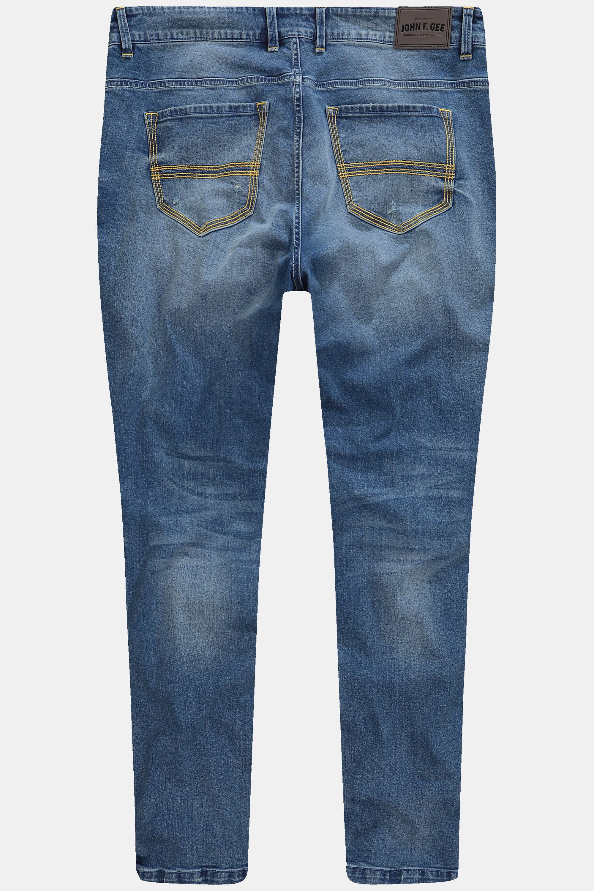 John F. Gee 5-Pocket-Jeans Jeans Kontraste 5-Pocket
