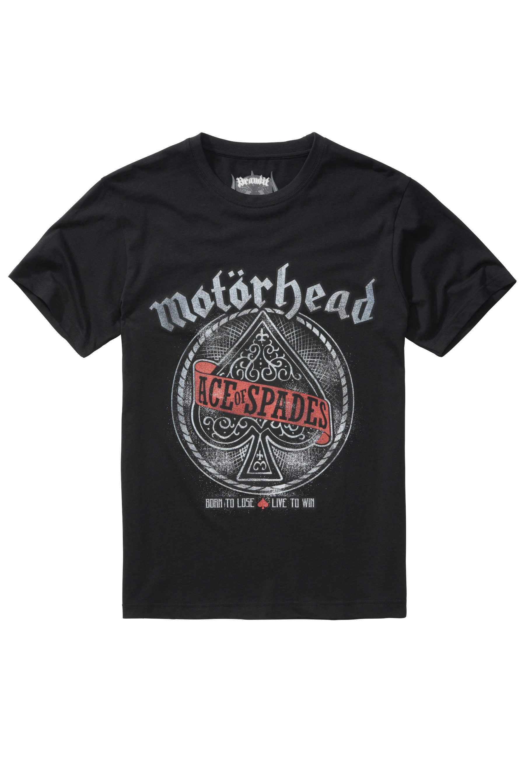 Brandit T-Shirt Brandit Herren Motörhead Ace of Spade T-Shirt (1-tlg)