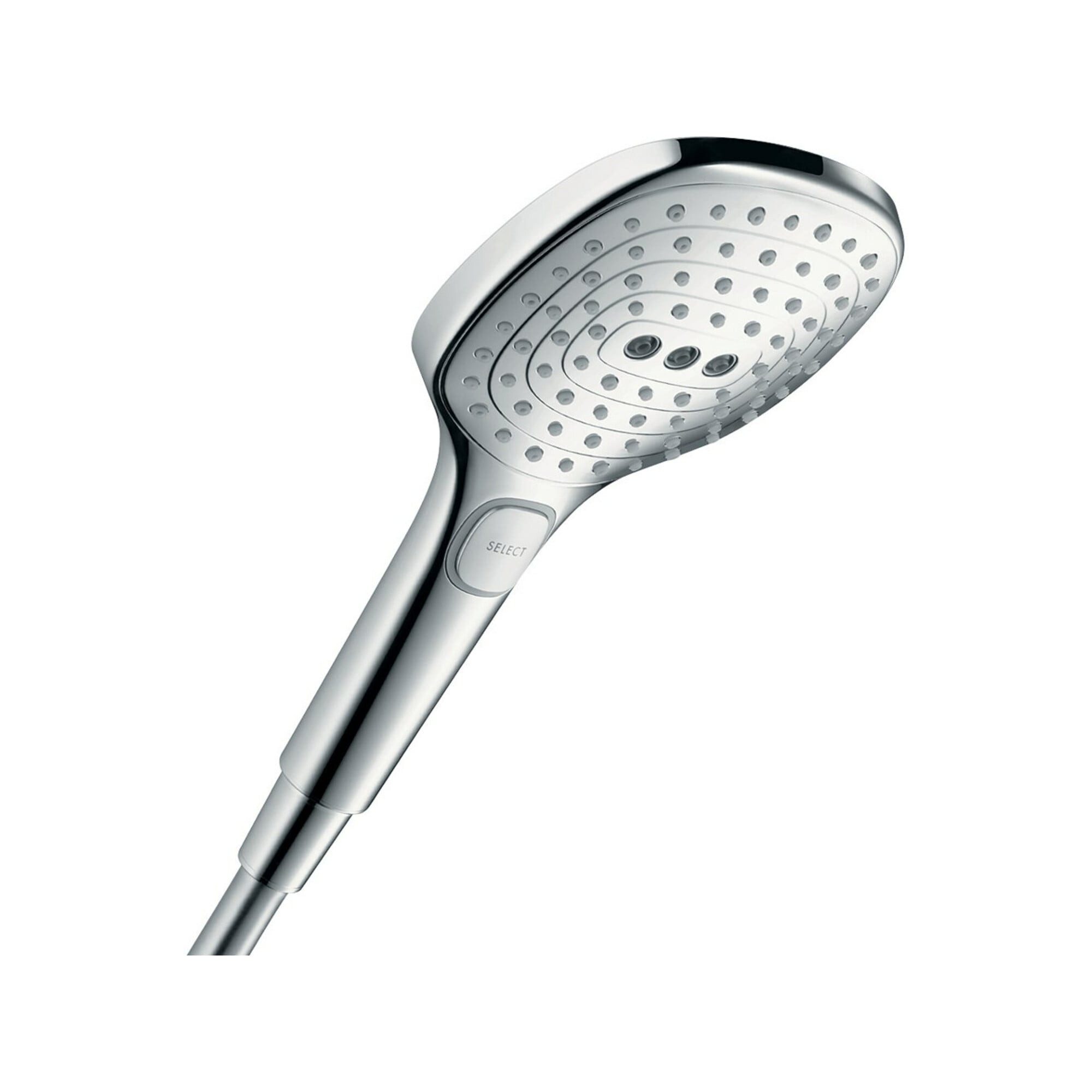 hansgrohe Badarmatur hansgrohe Handbrause Raindance Select E 120 Brausekopf 120mm, 3jet, ch
