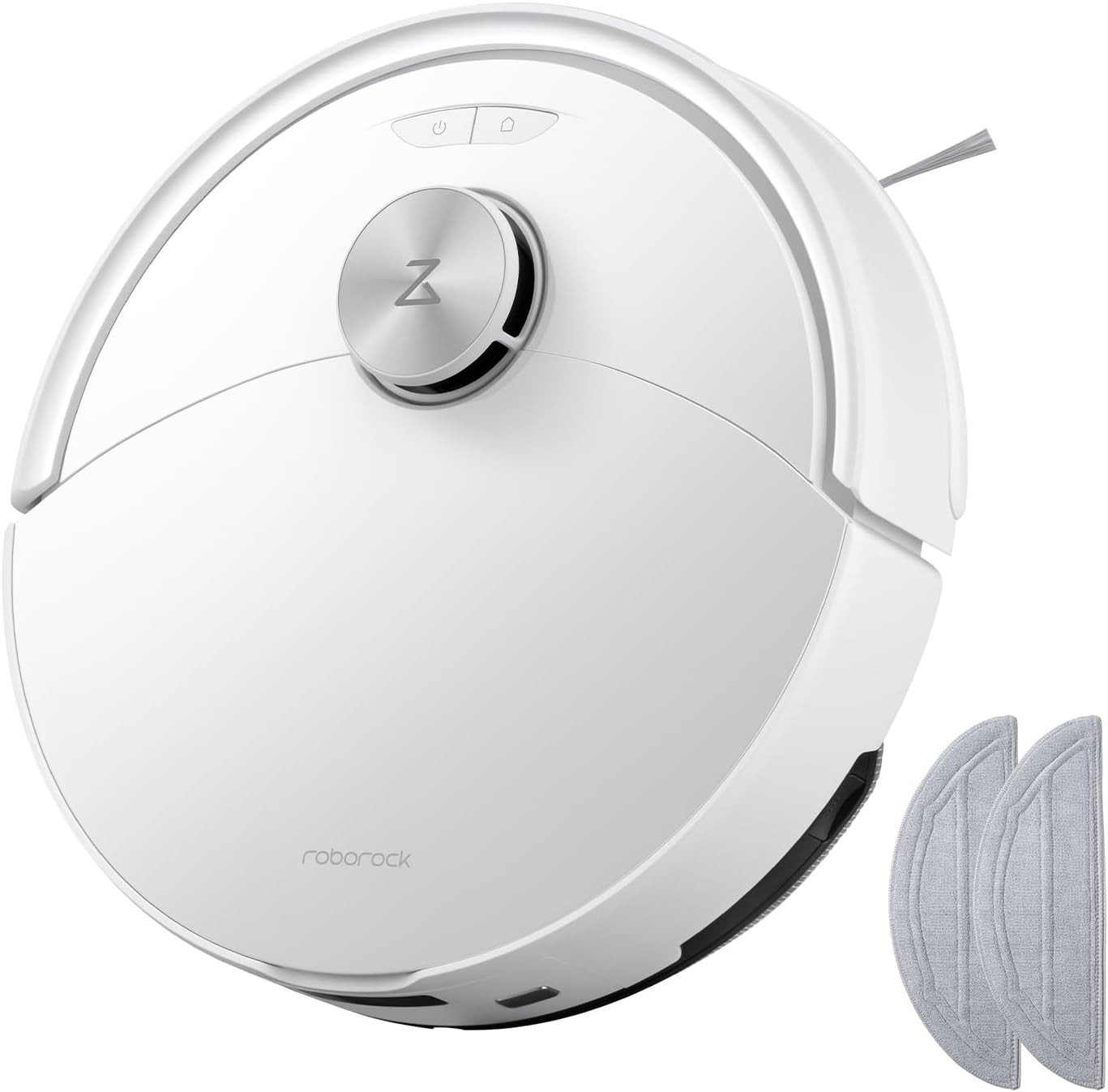 Roborock Saugroboter Q10 S5 Roboter Staubsauger, 10000 Pa HyperForce Saugkraft, Dual Anti-Tangle System, Auto Lifting Mopping, Ideal für Tierhaare, Teppiche, Hartböden
