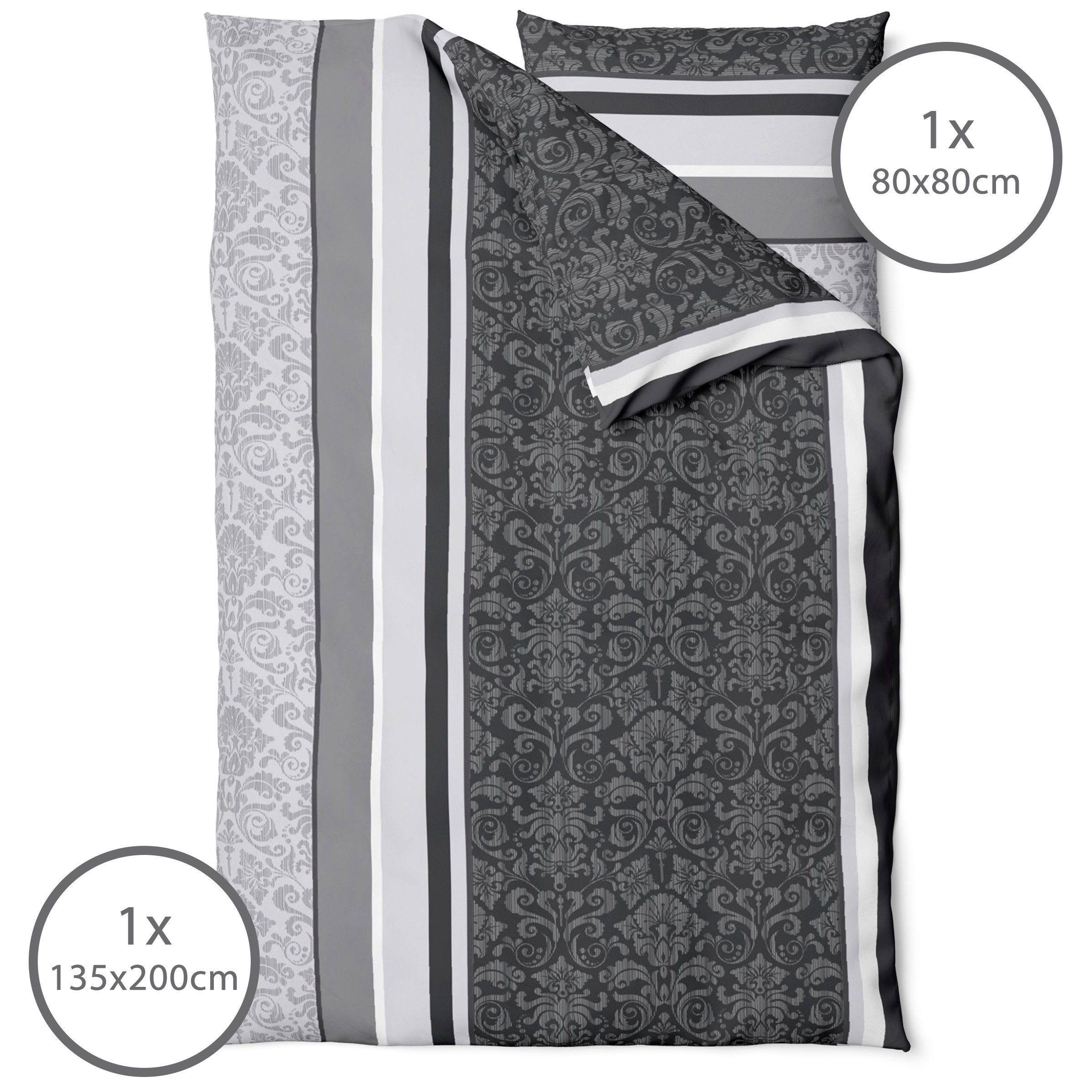 LINKHOFF Bettwäsche Biber Bettwäsche 135x200 + günstig online kaufen