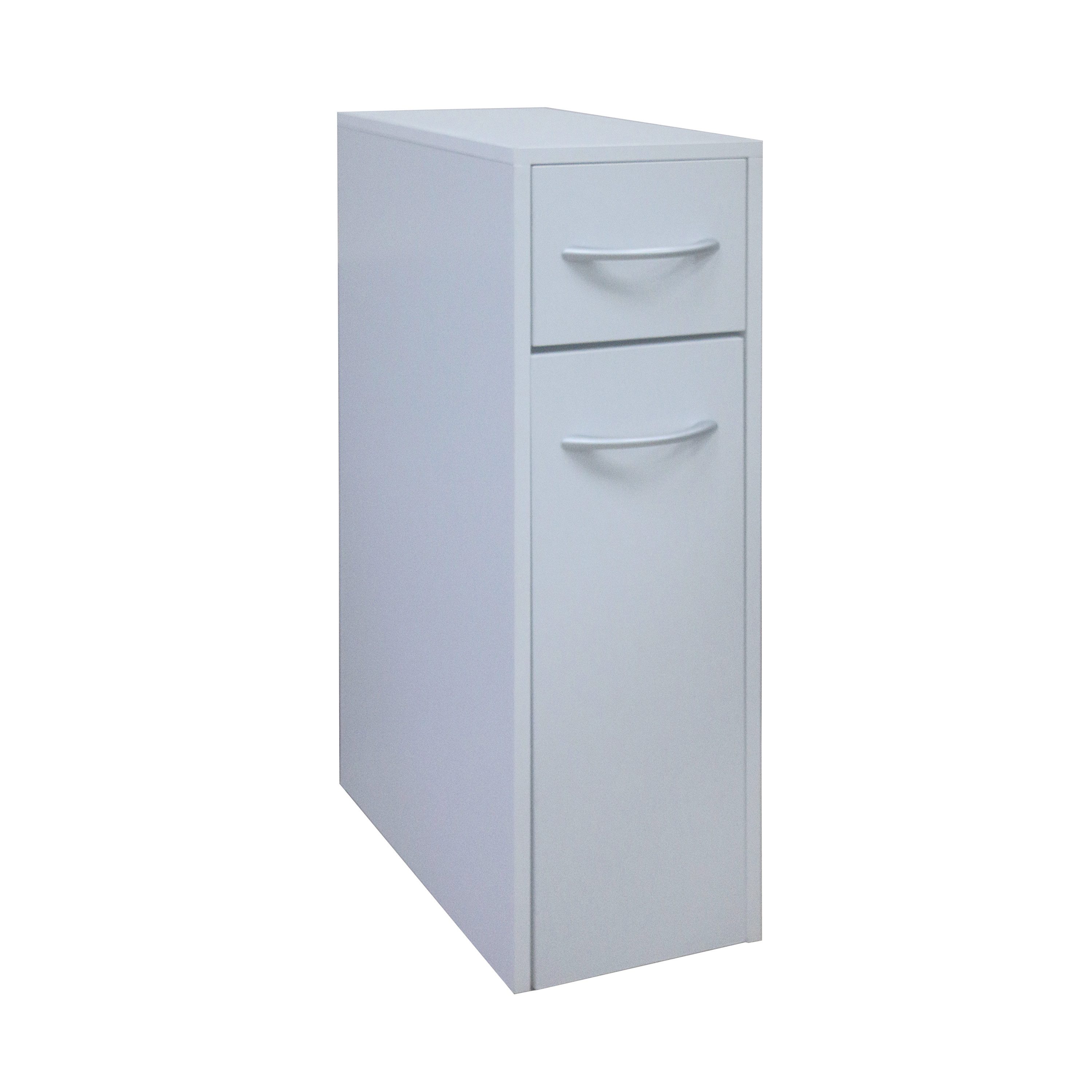 HTI-Living Midischrank Mehrzweckschrank schmal Thekla Weiß günstig online kaufen