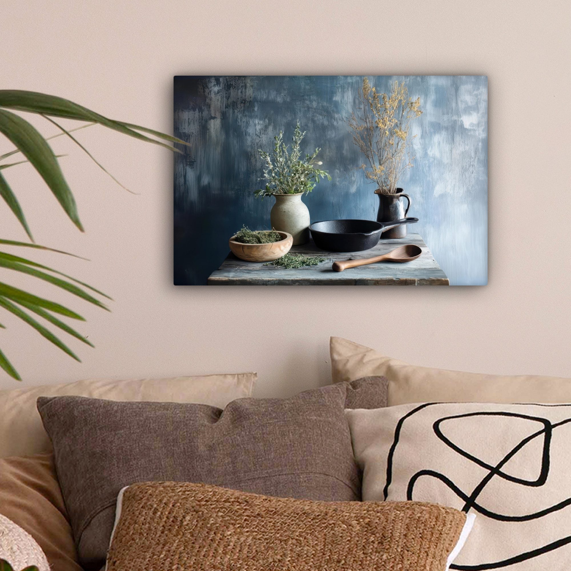 OneMillionCanvasses® Leinwandbild Pan - Kräuter - günstig online kaufen