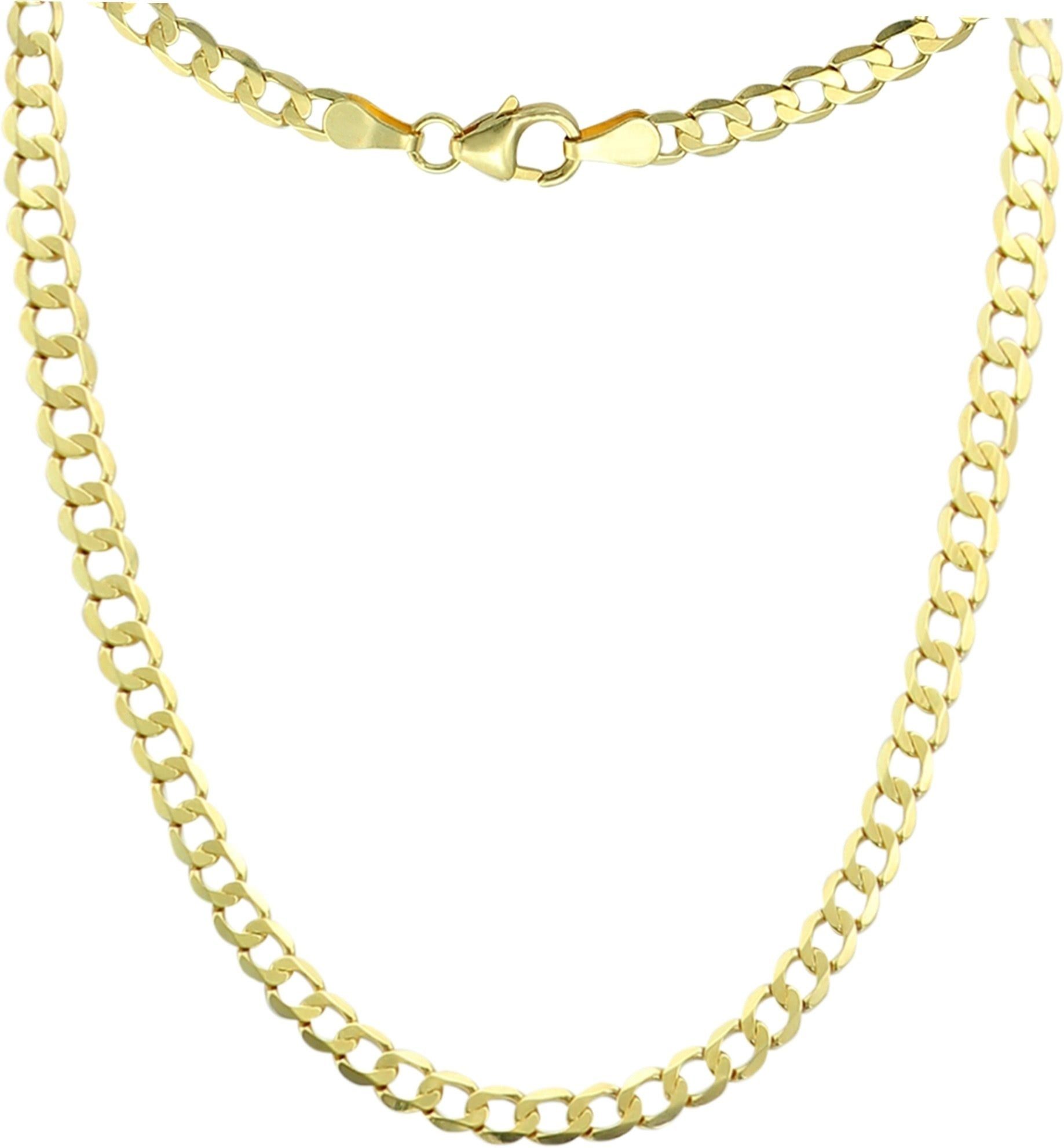 333 GoldDream Goldkette Karat, goldfarb 8 Halskette 50cm, Halskette Damen Colliers 50cm GoldDream Farbe: Colliers - Damen (Collier), Gelbgold