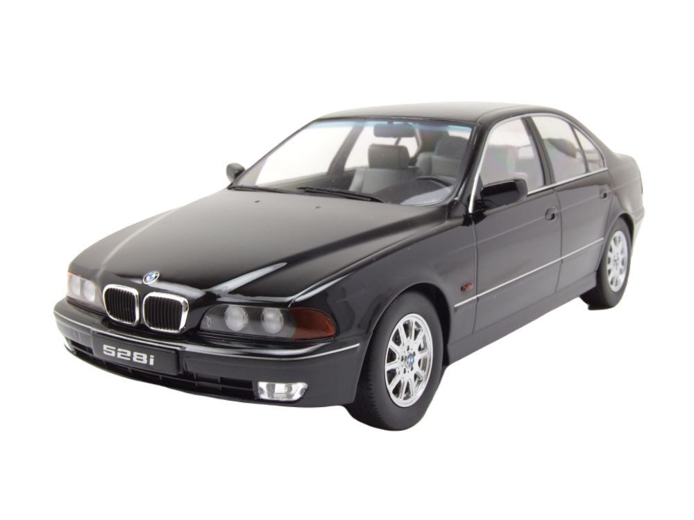 KK Scale Modellauto BMW 528i E39 1995 schwarz, Maßstab 1:18