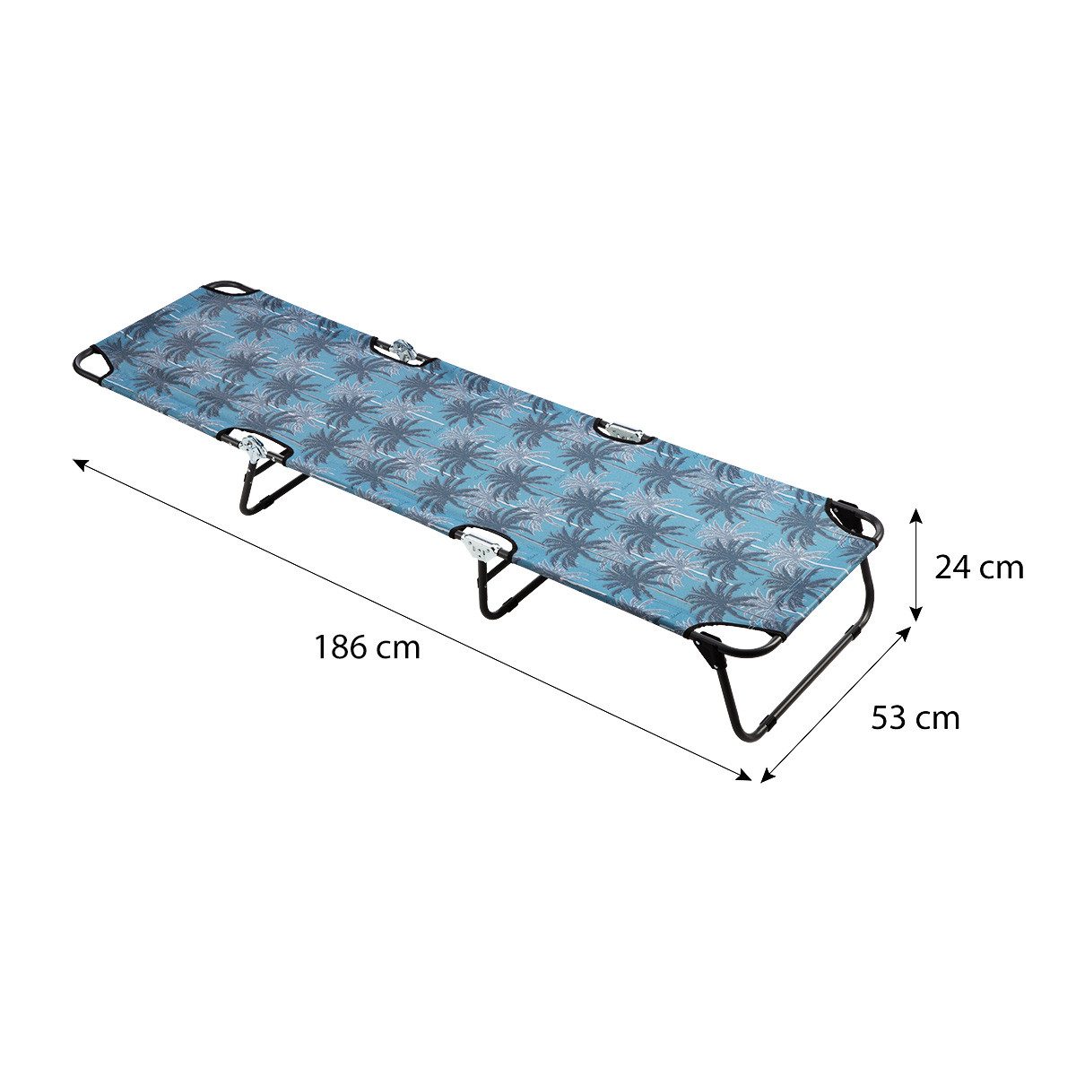 NILS CAMP Campingliege Gartenliege Liegestuhl klappbar günstig online kaufen