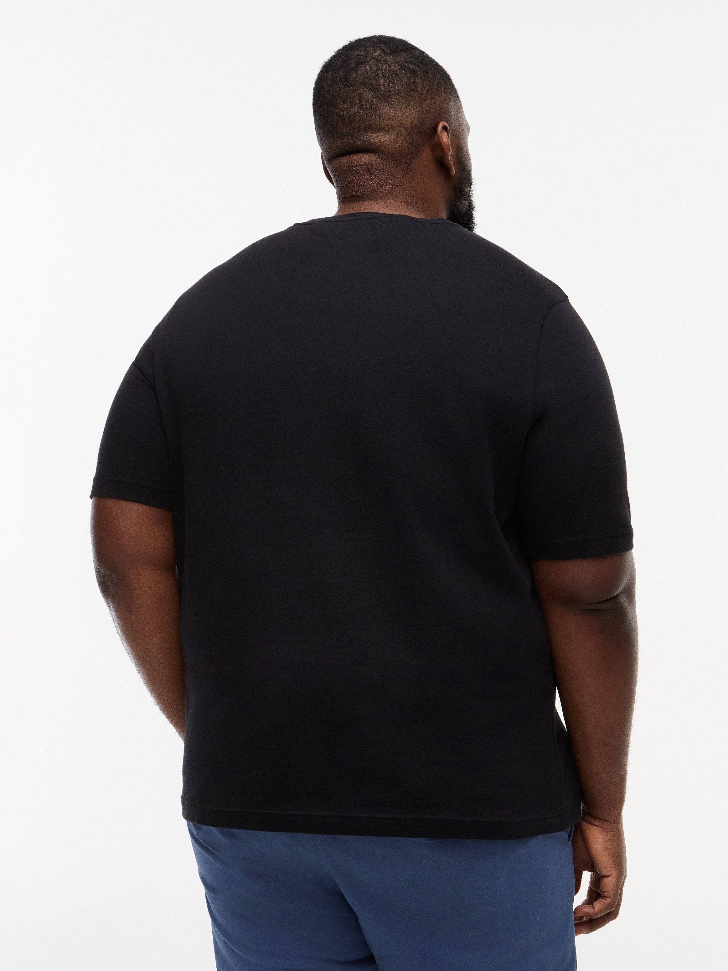 Tommy Hilfiger Big & Tall T-Shirt BT-ESS SEASONAL REGULAR SOLID Große Größen – Bild 4 von 5