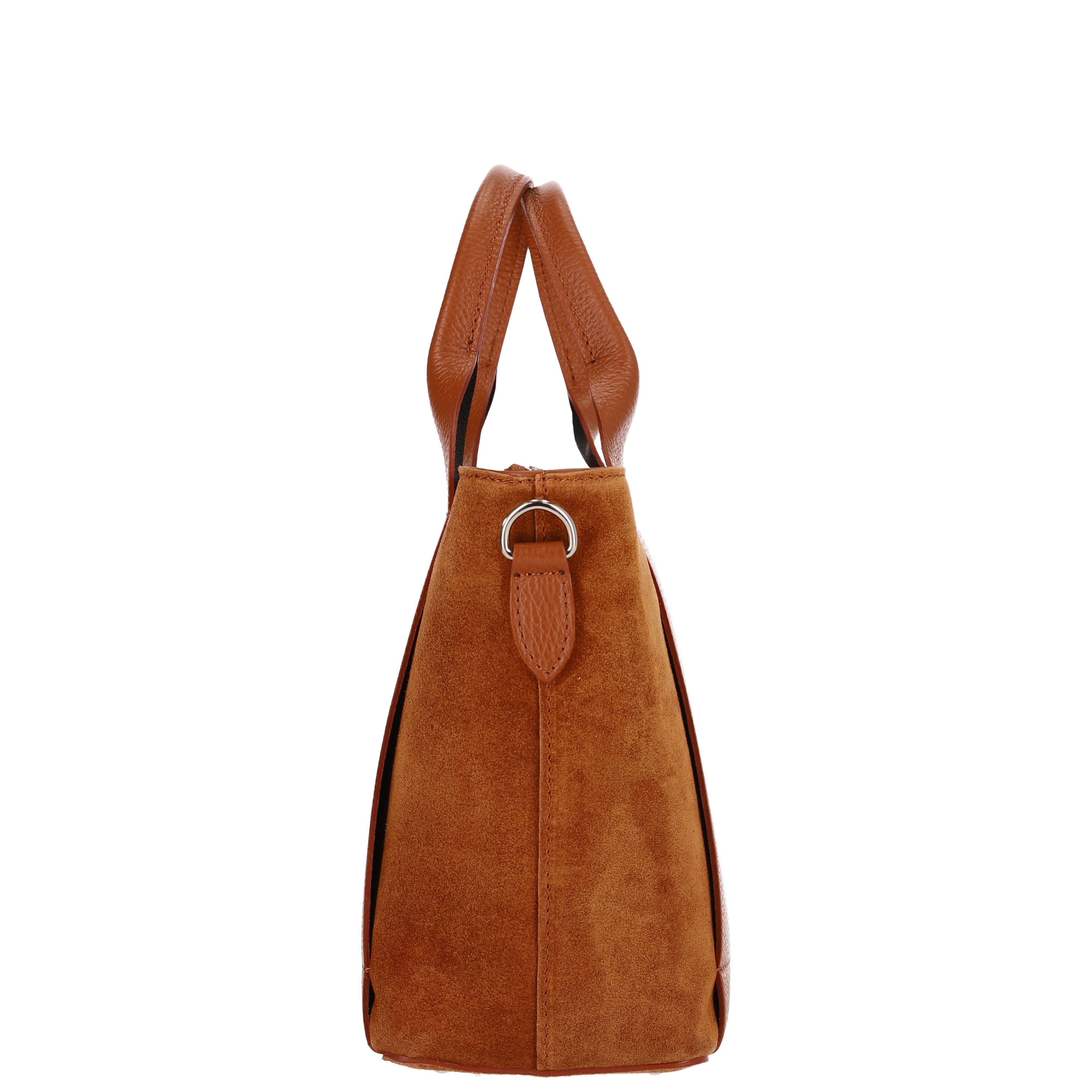 Botego Umhängetasche Damen echtes Leder, Schultertasche Damen Wildleder, Ledertasche Damen