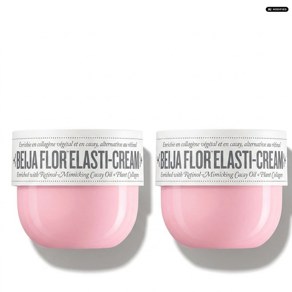Sol de Janeiro Körpercreme Sol de Janeiro Beija Flor Elasti Cream 2er Set, Praktisches Vorteilspack mit zwei Körpercremes