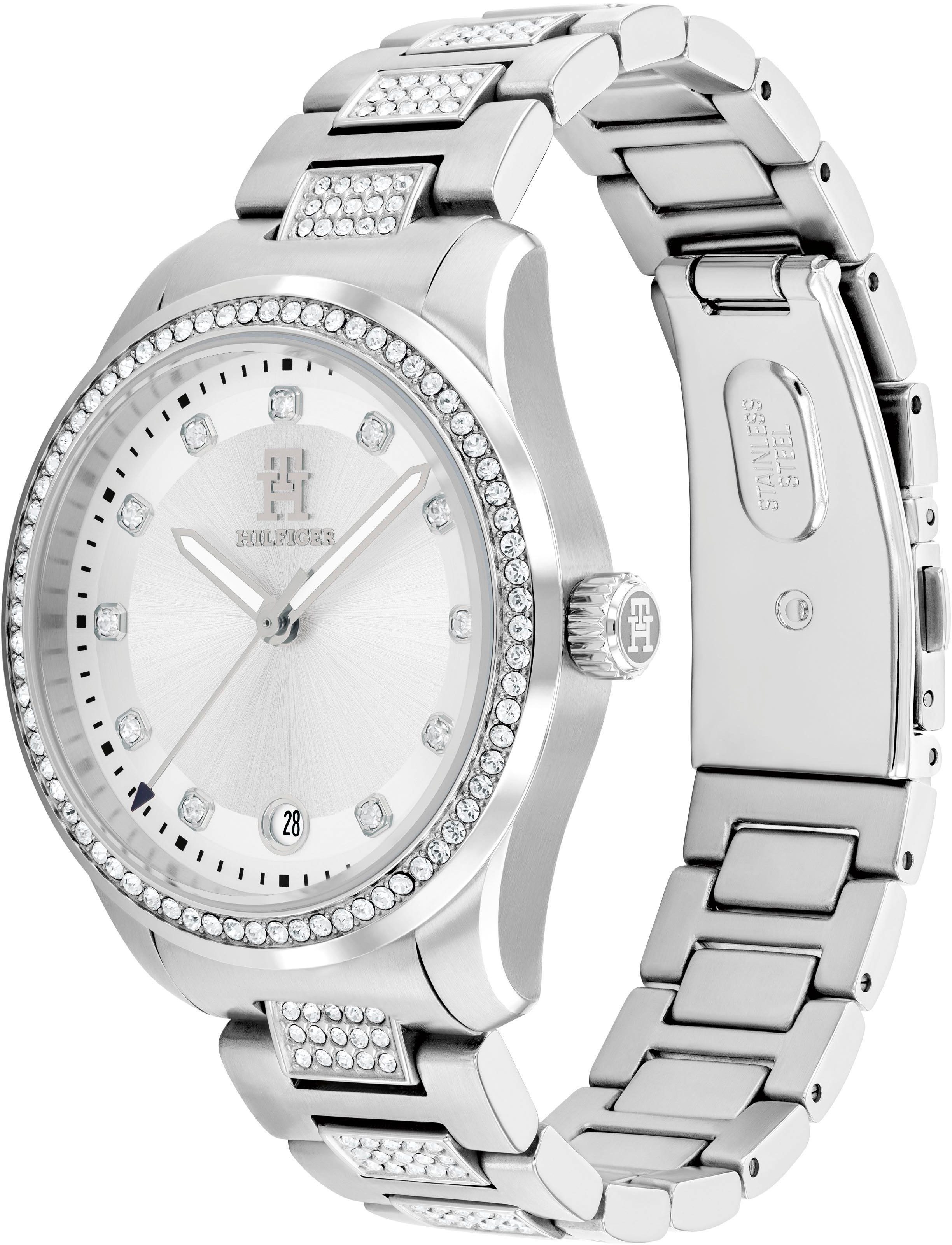 Tommy Hilfiger Quarzuhr TH85 CRYSTALS 1782757, günstig online kaufen