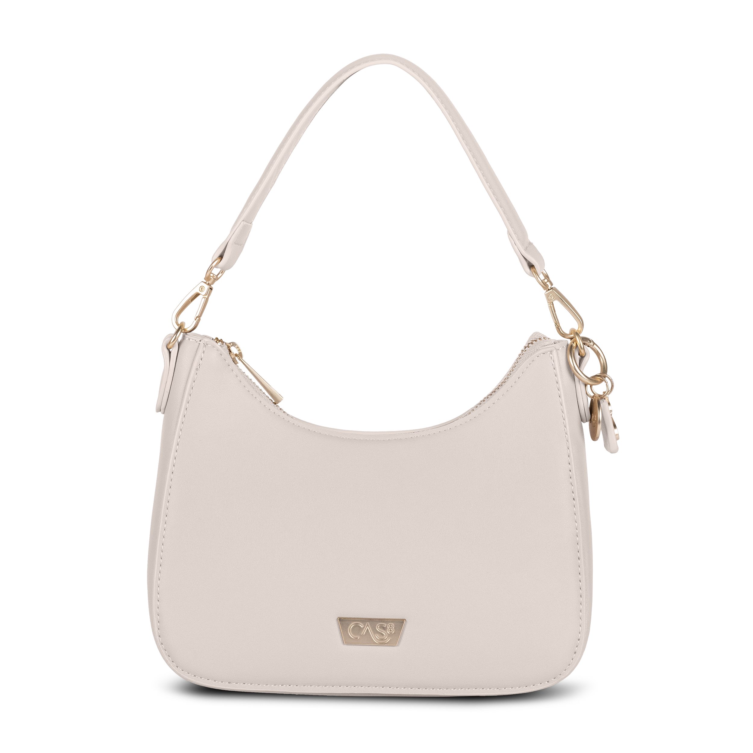 Handtasche Julia 35211 von Cas8 elegant mit goldfarbenen Details