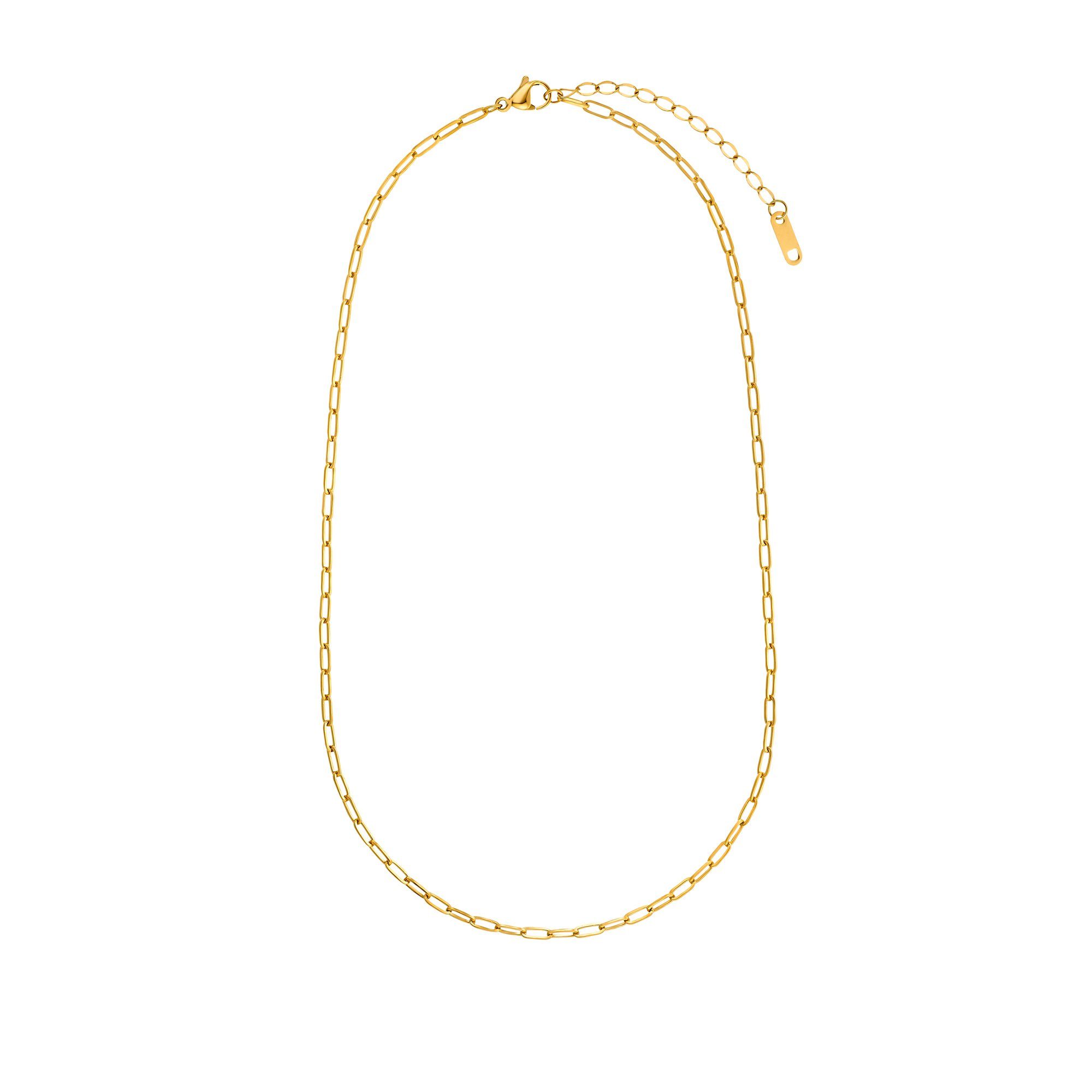 Heideman Collier Lana schwarz farben (inkl. Geschenkverpackung), Halskette für Frauen goldfarben